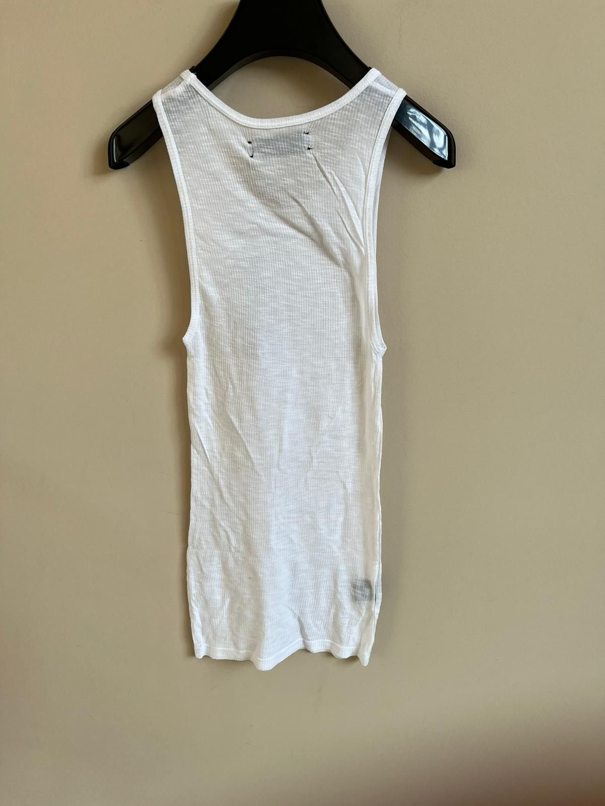 Amiri Jersey Tank Top in White Size US S / EU 44-46 / 1 - 9 Thumbnail