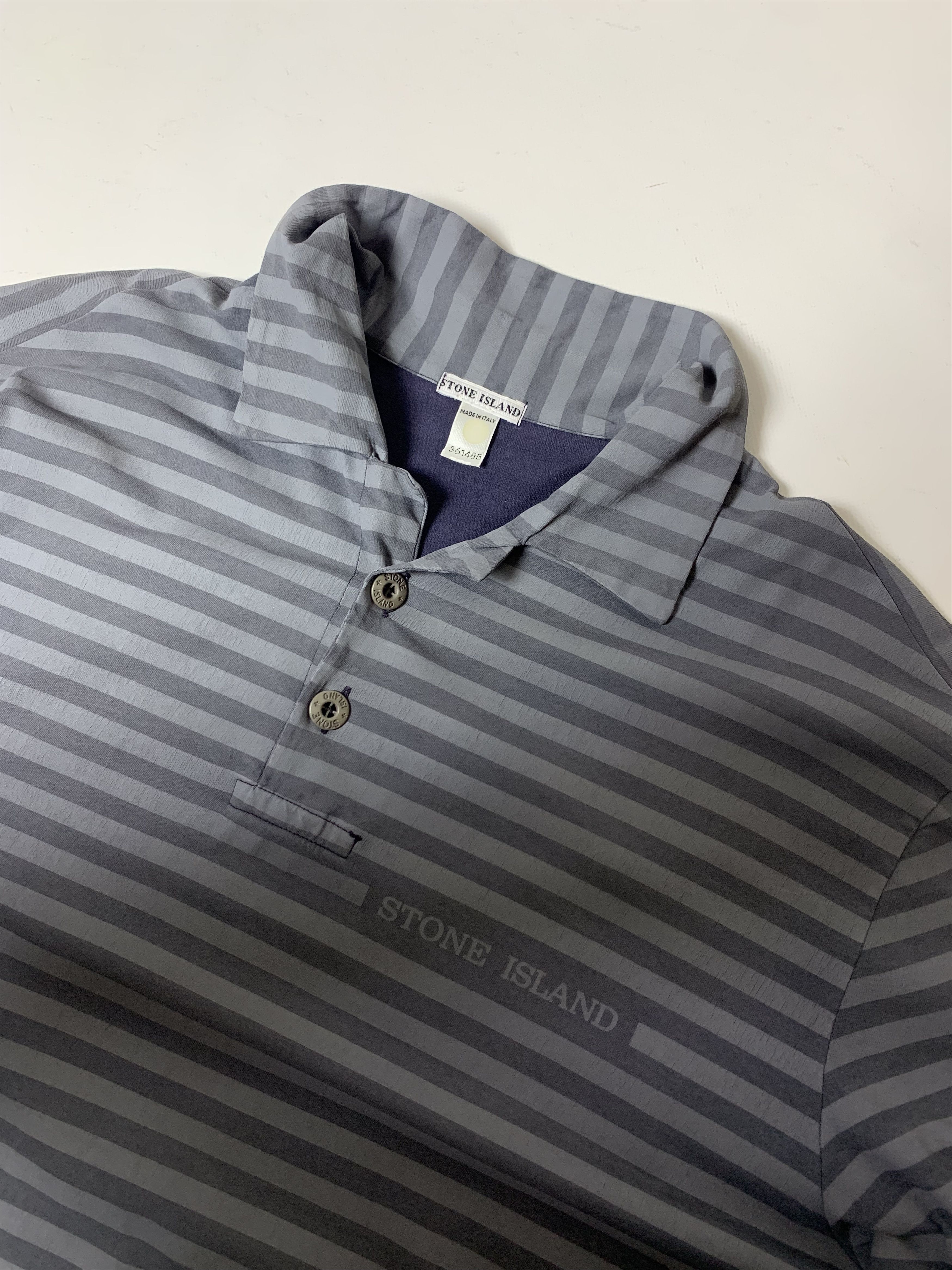 Stone Island Stone Island vintage luxury polo t shirt Size US XL / EU 56 / 4 - 7 Thumbnail