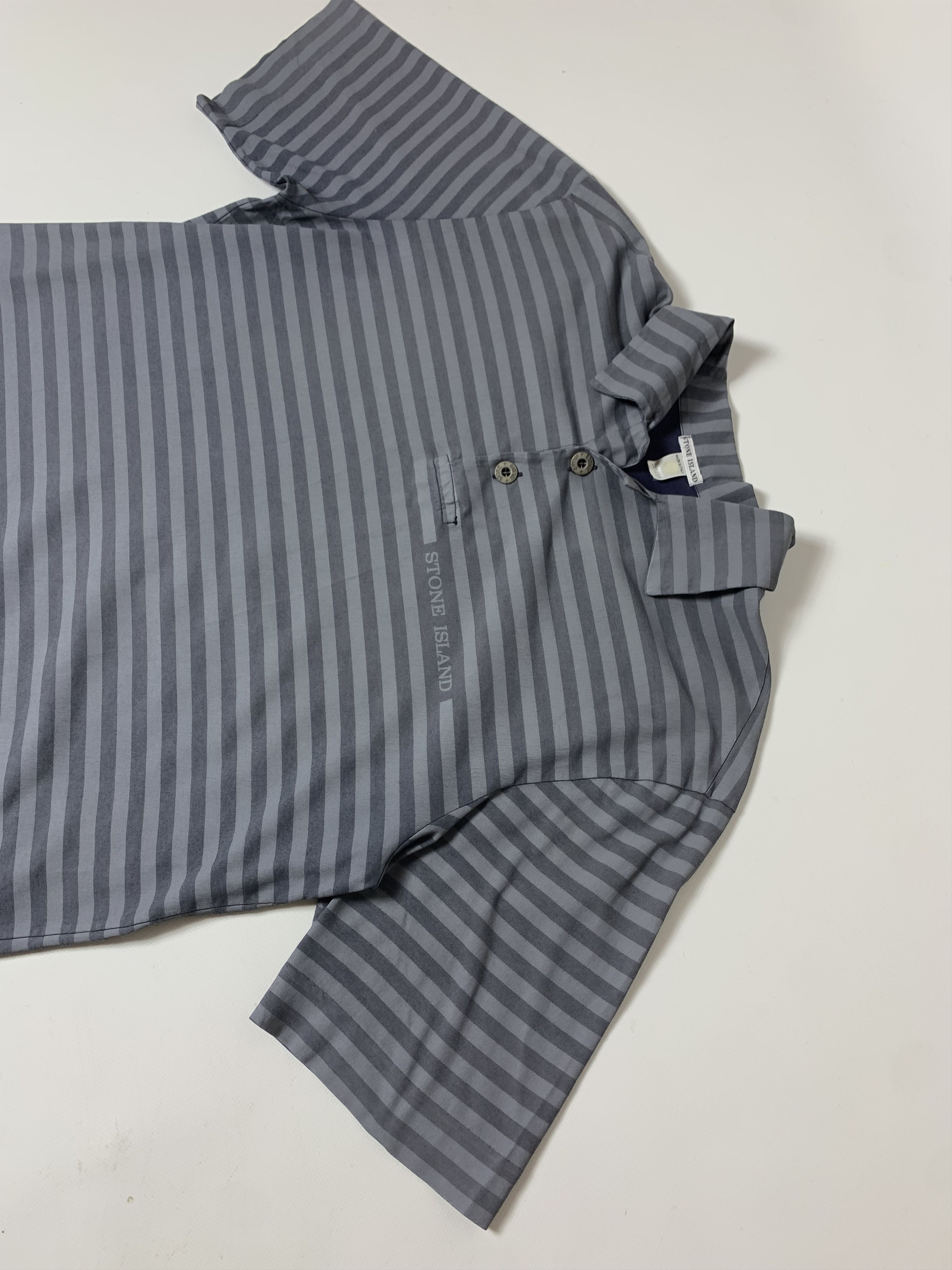 Stone Island Stone Island vintage luxury polo t shirt Size US XL / EU 56 / 4 - 2 Thumbnail