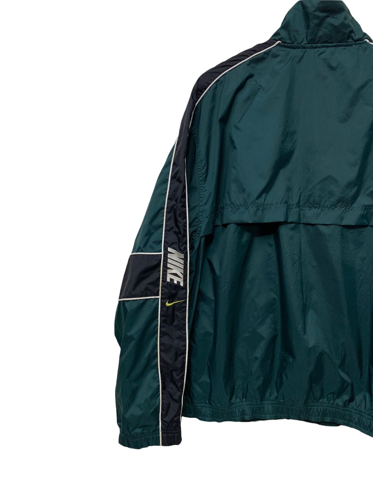 Nike 🔥VTG NIKE 90S NYLON JACKET GREEN Size US M / EU 48-50 / 2 - 6 Thumbnail