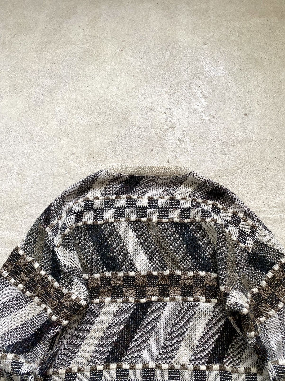 Coogi 90’s Japan Knit Striped Sweater Coogi style Carlo Colucci Size US XL / EU 56 / 4 - 17 Thumbnail