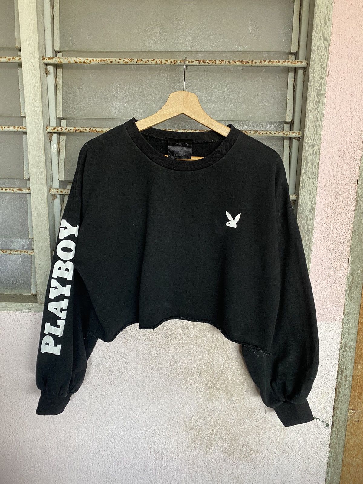 Playboy EGOIST X PLAYBOY crop tops sweatshirt Size L / US 10 / IT 46 - 6 Thumbnail