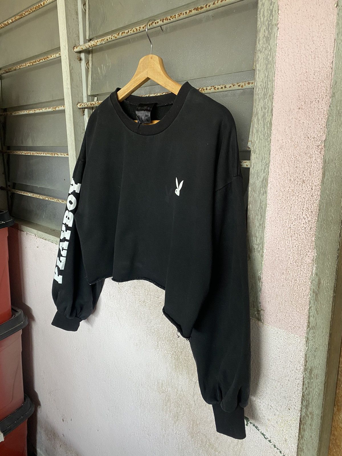 Playboy EGOIST X PLAYBOY crop tops sweatshirt Size L / US 10 / IT 46 - 4 Thumbnail