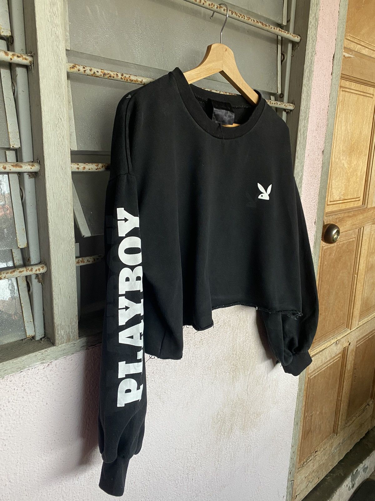 Playboy EGOIST X PLAYBOY crop tops sweatshirt Size L / US 10 / IT 46 - 5 Thumbnail