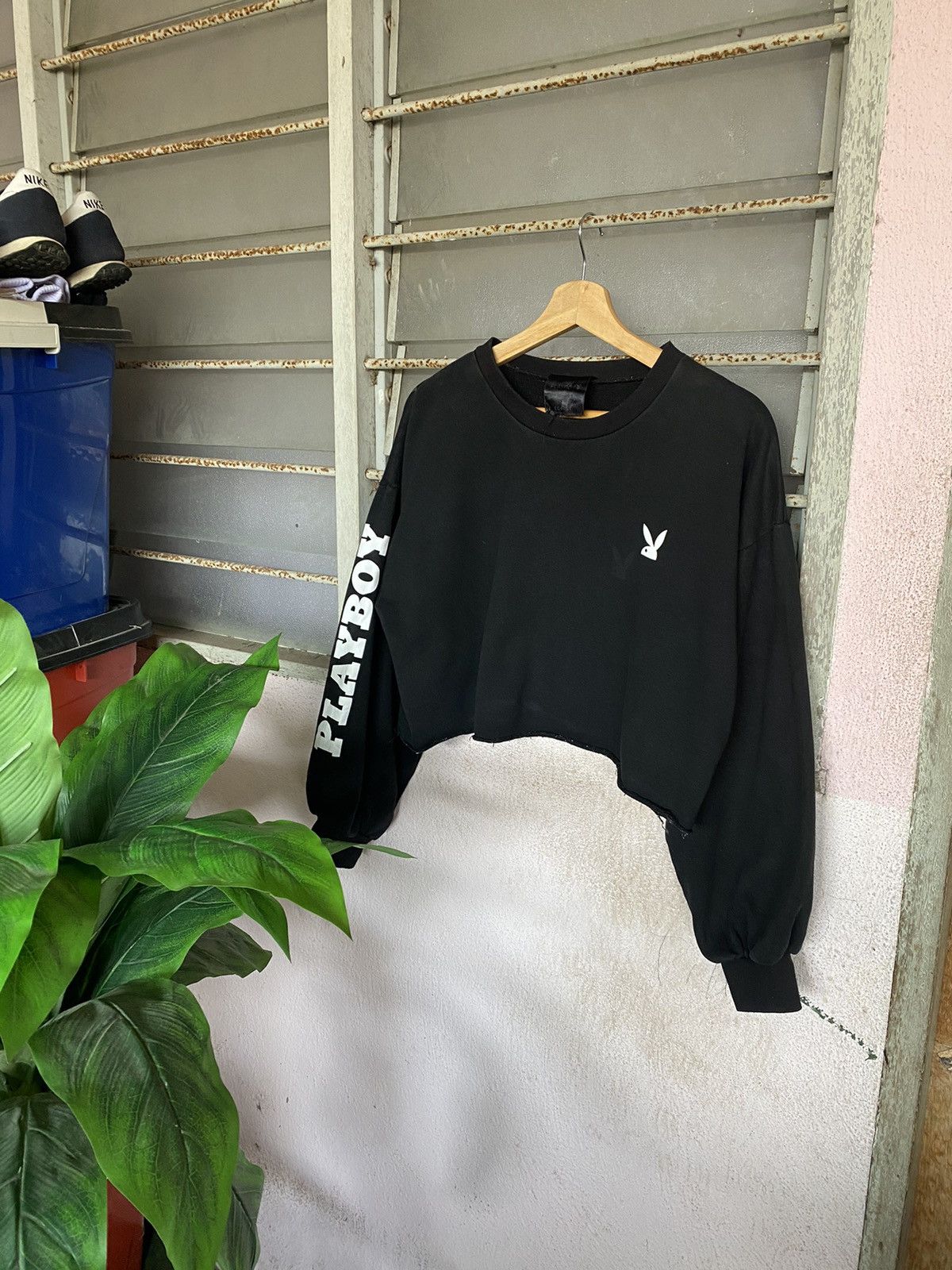 Playboy EGOIST X PLAYBOY crop tops sweatshirt Size L / US 10 / IT 46 - 2 Thumbnail
