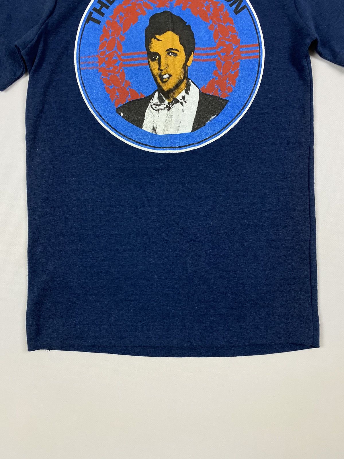 Band Tees × Vintage Vintage Elvis Presley The King Lives On T-Shirt Size S / US 4 / IT 40 - 2 Thumbnail