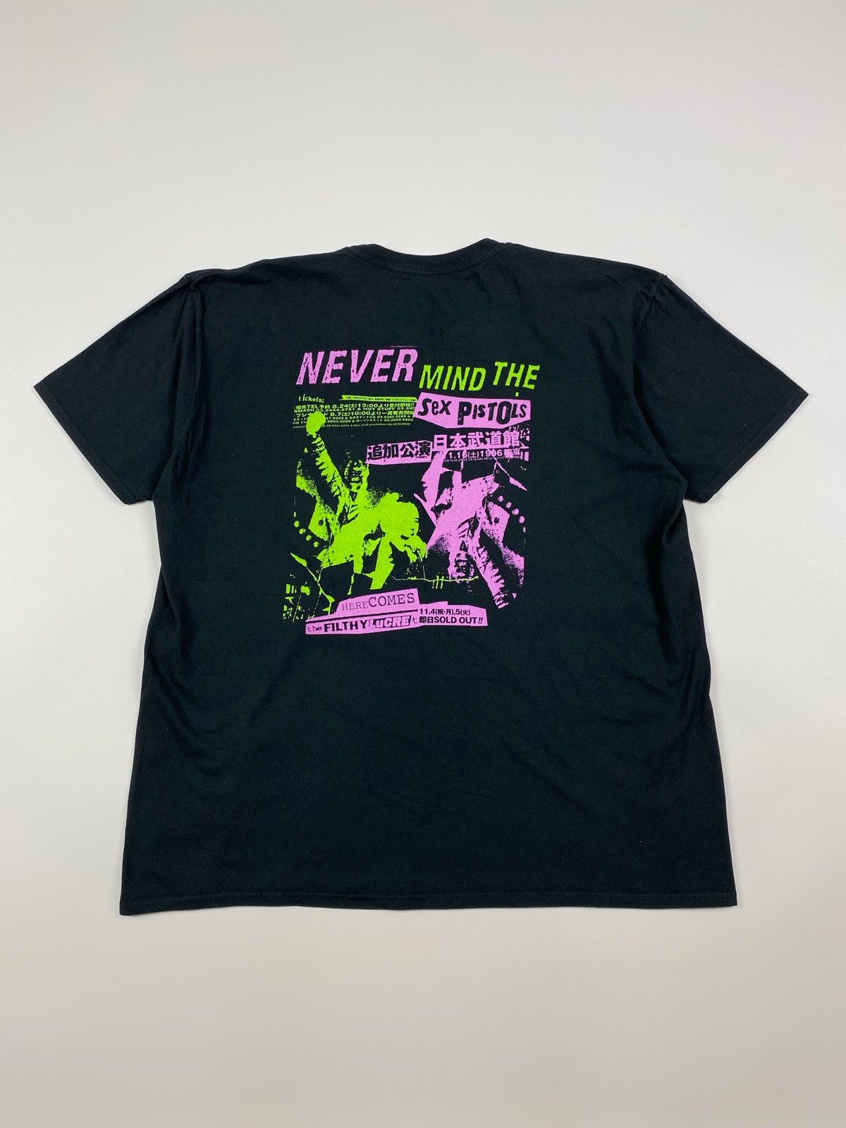 Band Tees 2019 Sex Pistols Never Mind T-Shirt Size US L / EU 52-54 / 3 - 8 Thumbnail