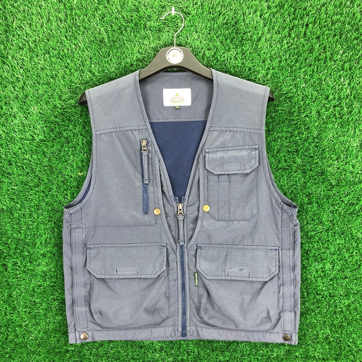 Vintage 80's Vest Multipocket By Taras Boulba