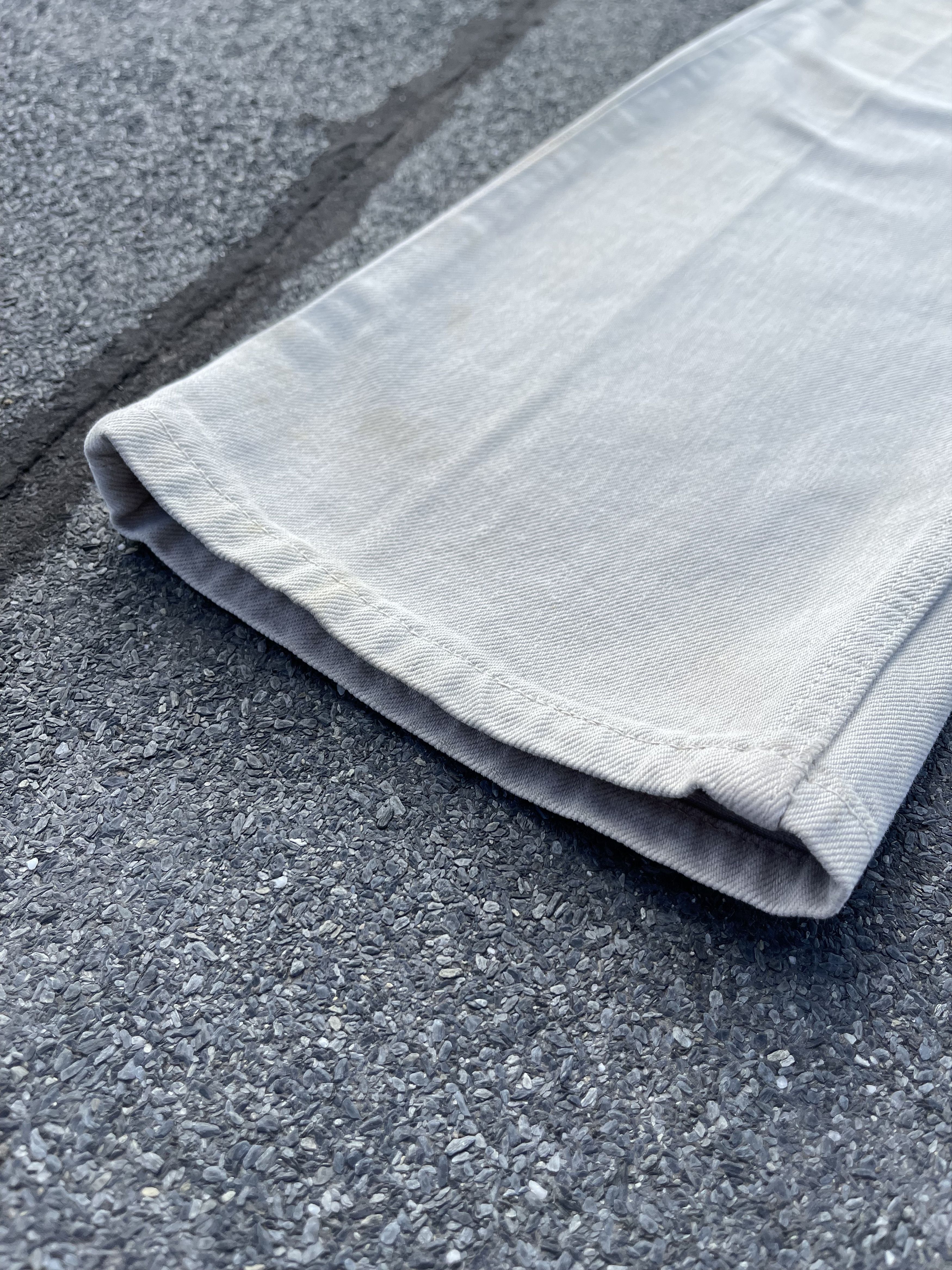 Levi's × Levi's Vintage Clothing × Vintage Vintage Levi's 501 Cream Denim Pant Size US 33 - 5 Thumbnail
