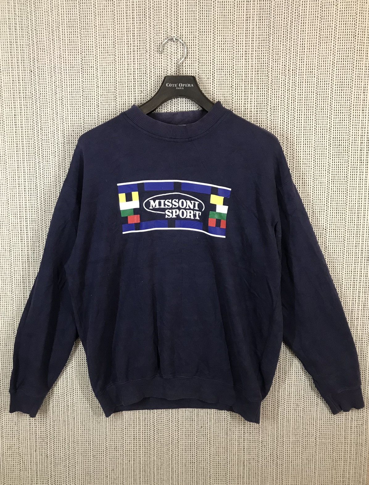 Missoni × Vintage ‼️MISSONI SPORT SWEATSHIRT SPELLOUT ‼️ Size US XL / EU 56 / 4 - 1 Thumbnail