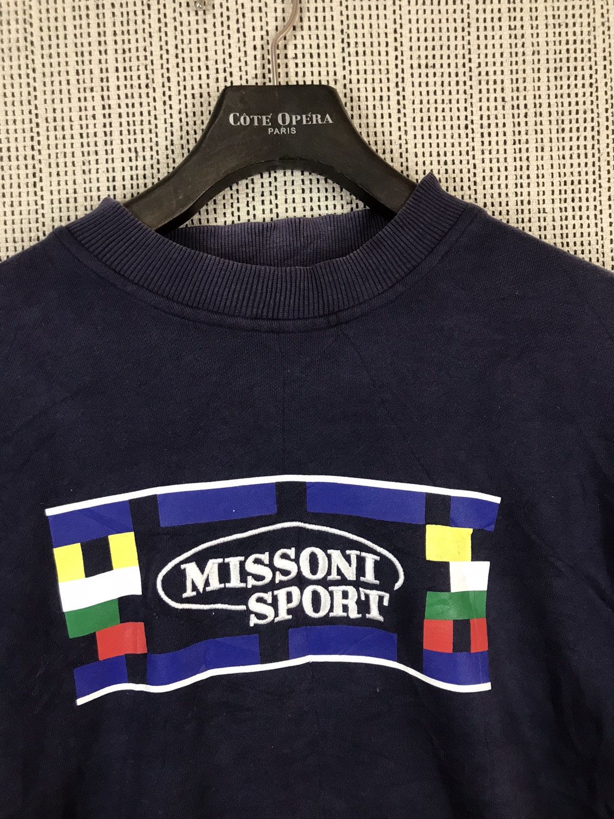 Missoni × Vintage ‼️MISSONI SPORT SWEATSHIRT SPELLOUT ‼️ Size US XL / EU 56 / 4 - 2 Thumbnail