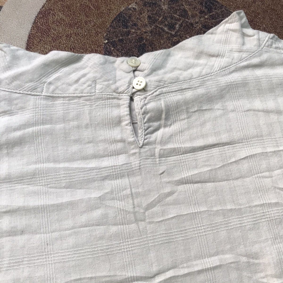 Issey Miyake × Japanese Brand × Vintage ‼️BLOUSE PLANTATION BY ISSEY MIYAKE‼️ Size M / US 6-8 / IT 42-44 - 6 Thumbnail