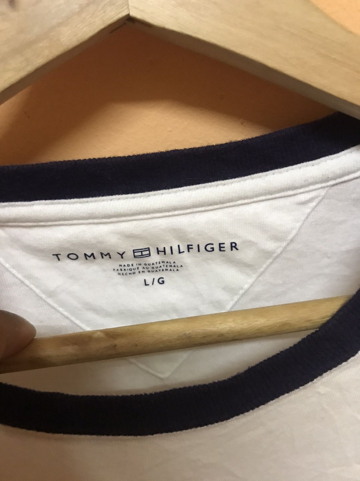 Tommy Hilfiger ‼️TOMMY HILFIGER TSHIRT SPELLOUT‼️ Size US L / EU 52-54 / 3 - 6 Thumbnail