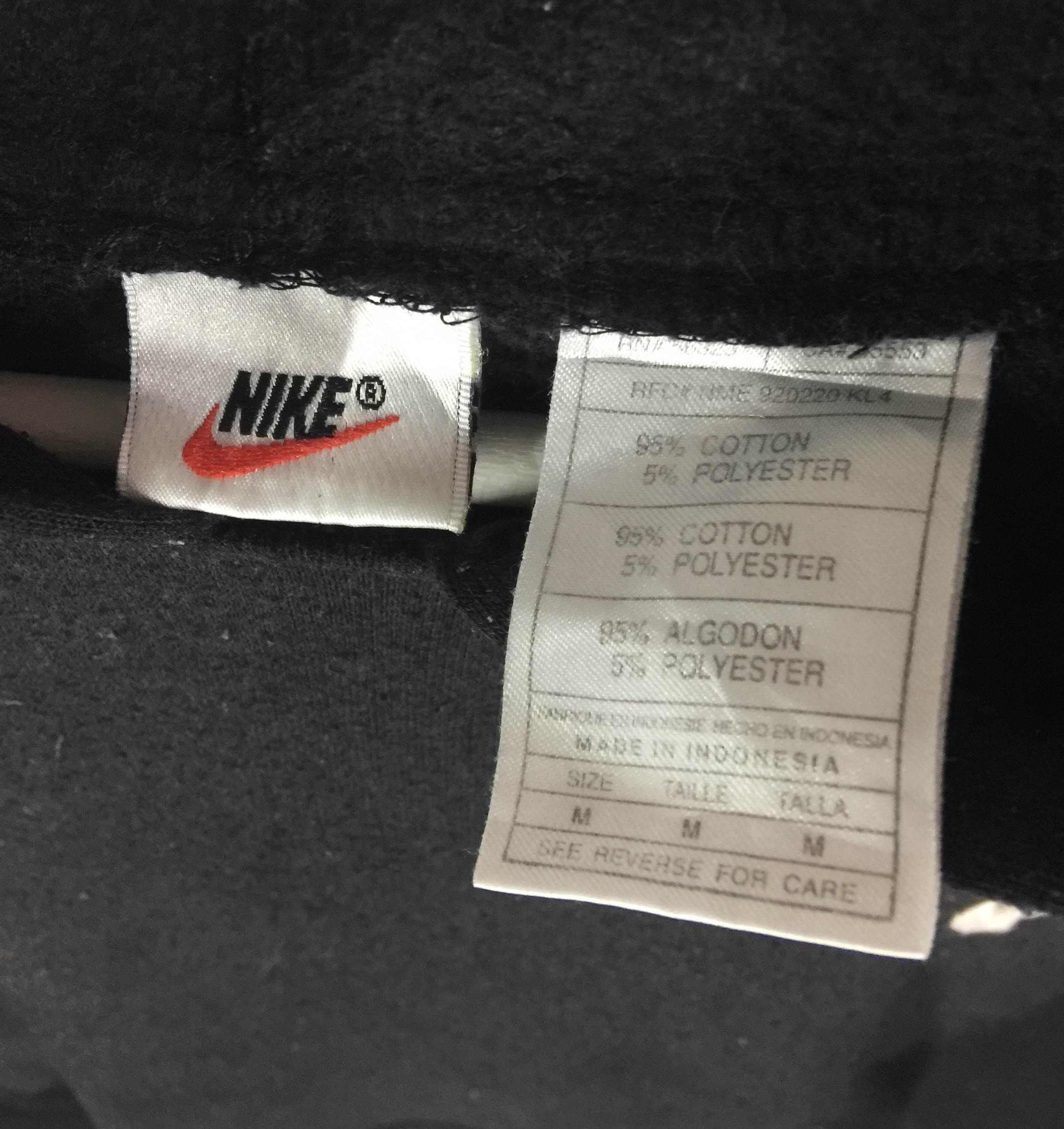 Nike Nike swoosh small logo vintage 90s pullover Size US M / EU 48-50 / 2 - 3 Thumbnail