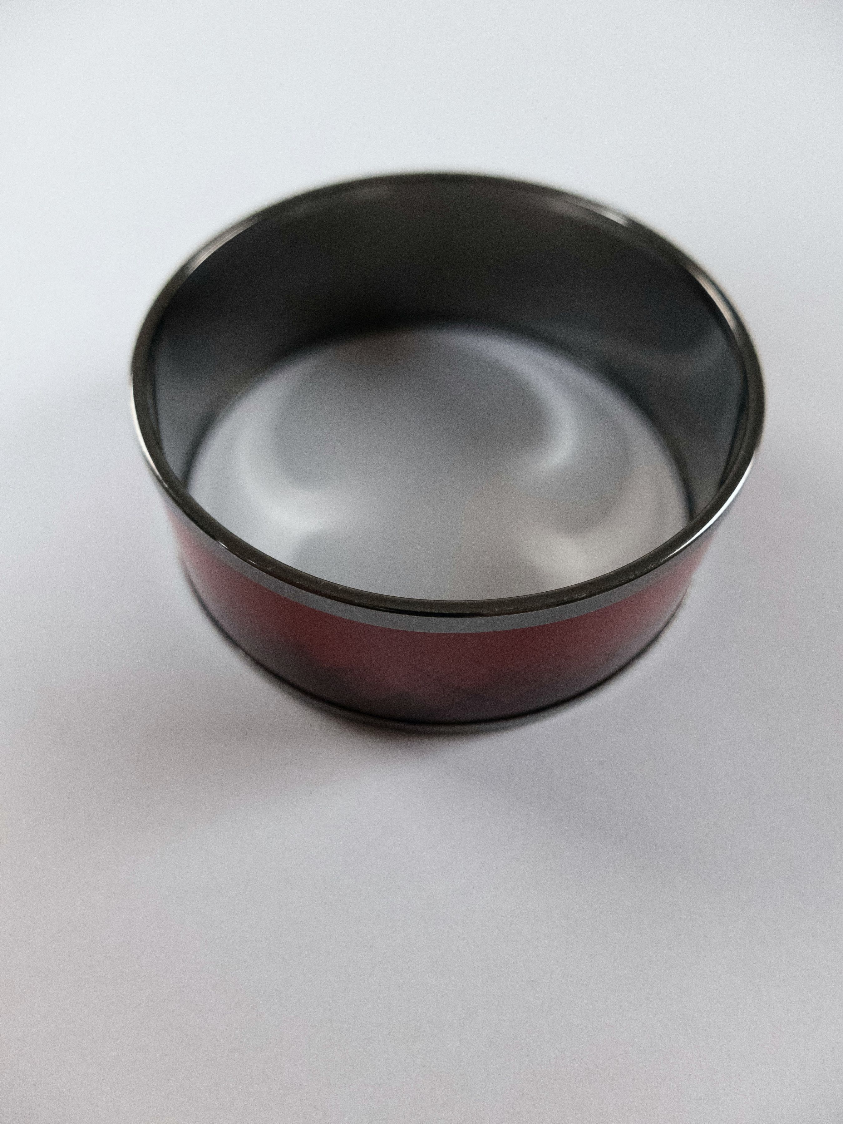 Bottega Veneta BOTTEGA VENETA red intrecciato print enamel bangle bracelet Size ONE SIZE - 3 Thumbnail