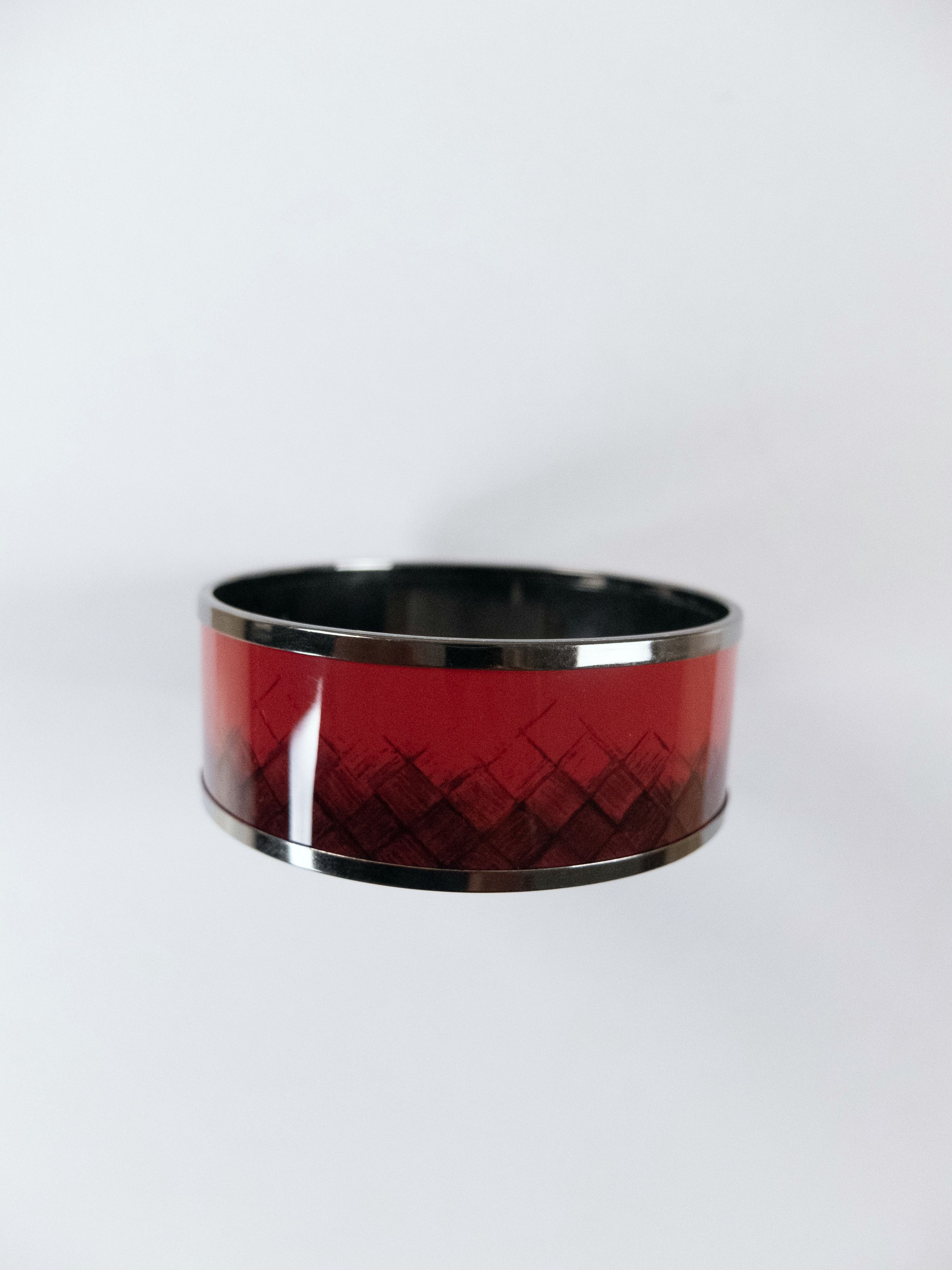 Bottega veneta bracelet on sale red