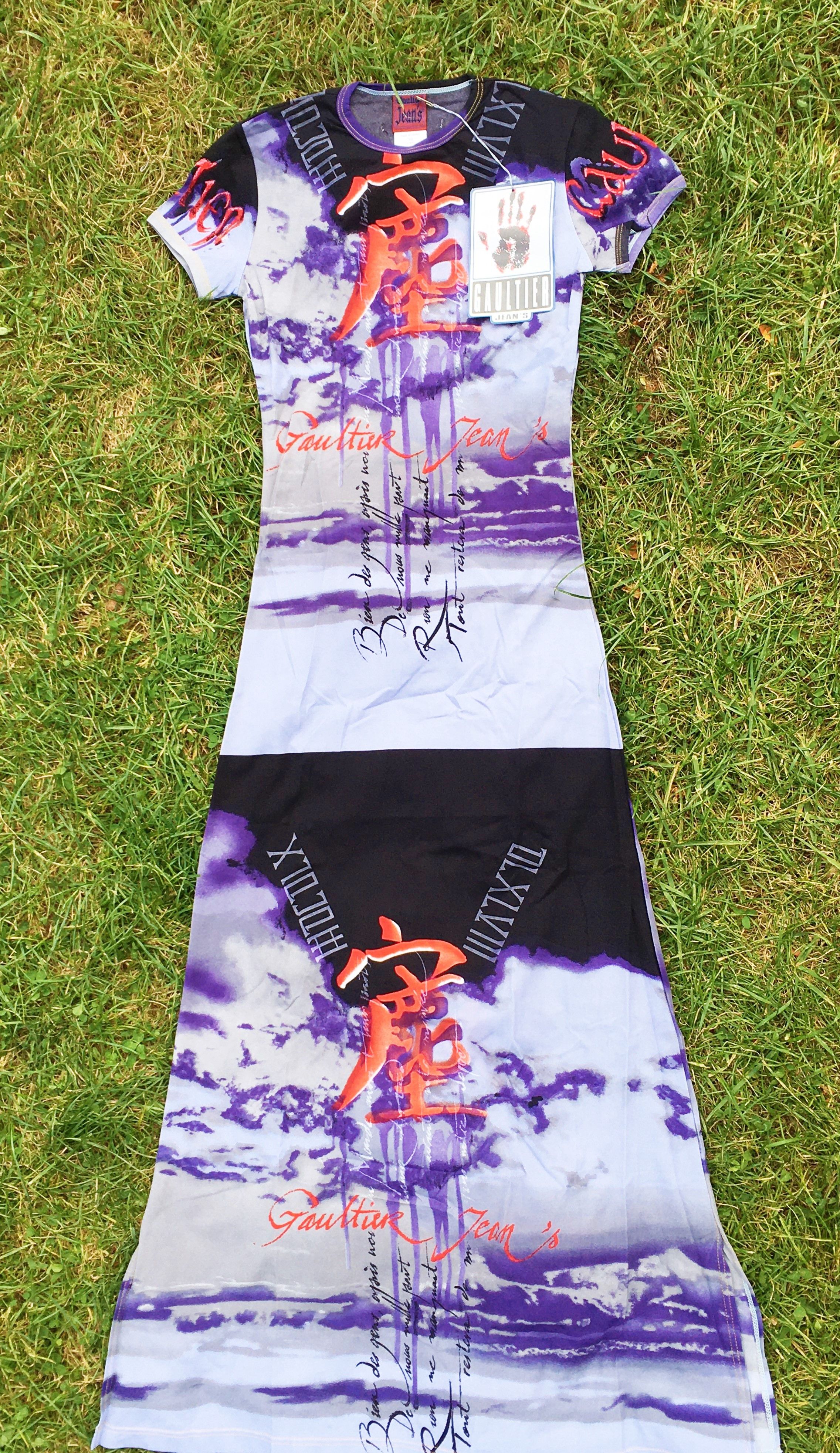 Jean Paul Gaultier Jean Paul Gaultier 1997 Fashion Culture Japan Japanese Dress Size L / US 10 / IT 46 - 3 Thumbnail