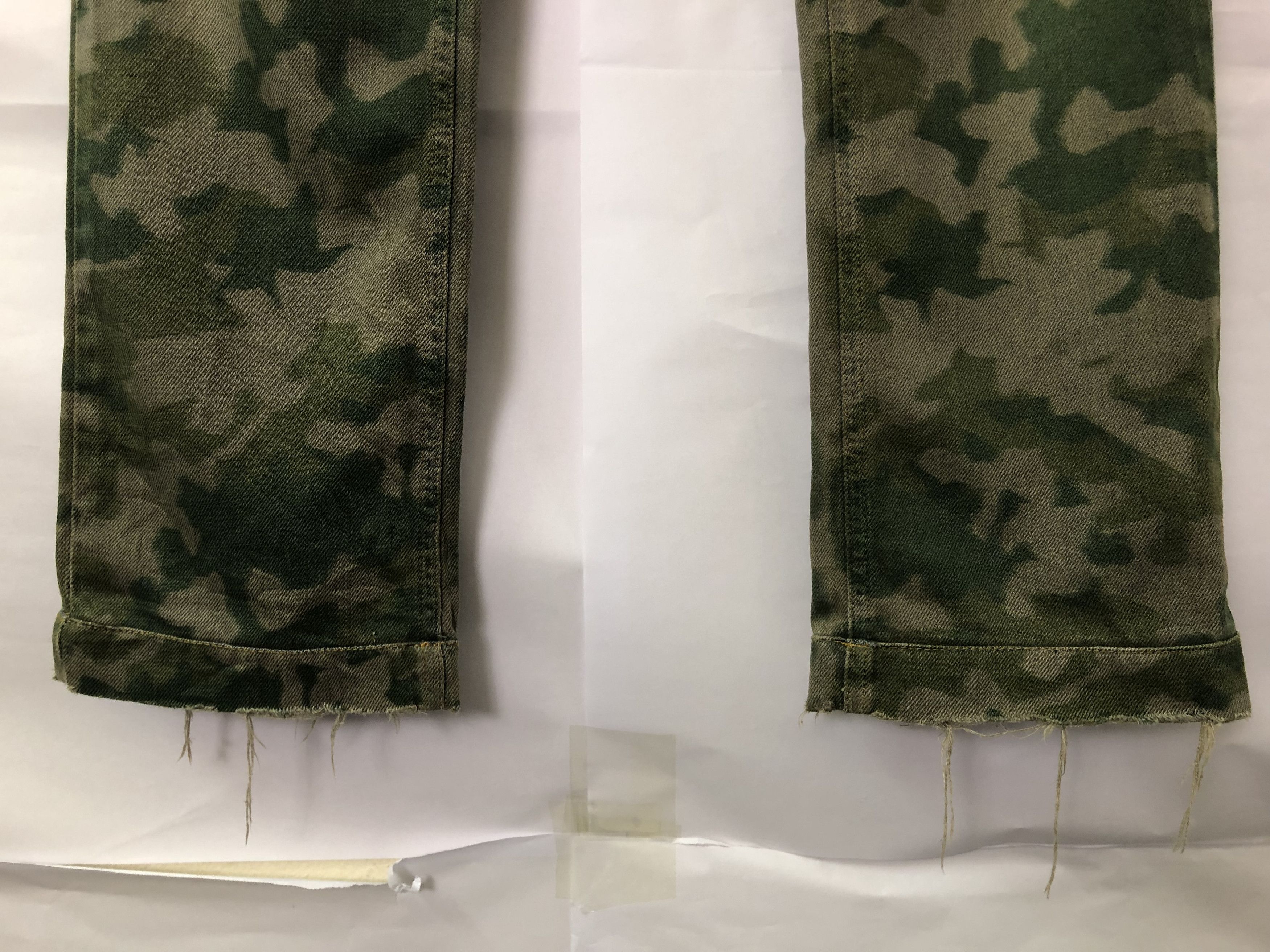 Dolce & Gabbana Dolce Gabbana Camo Denim Pants Size US 35 - 8 Thumbnail