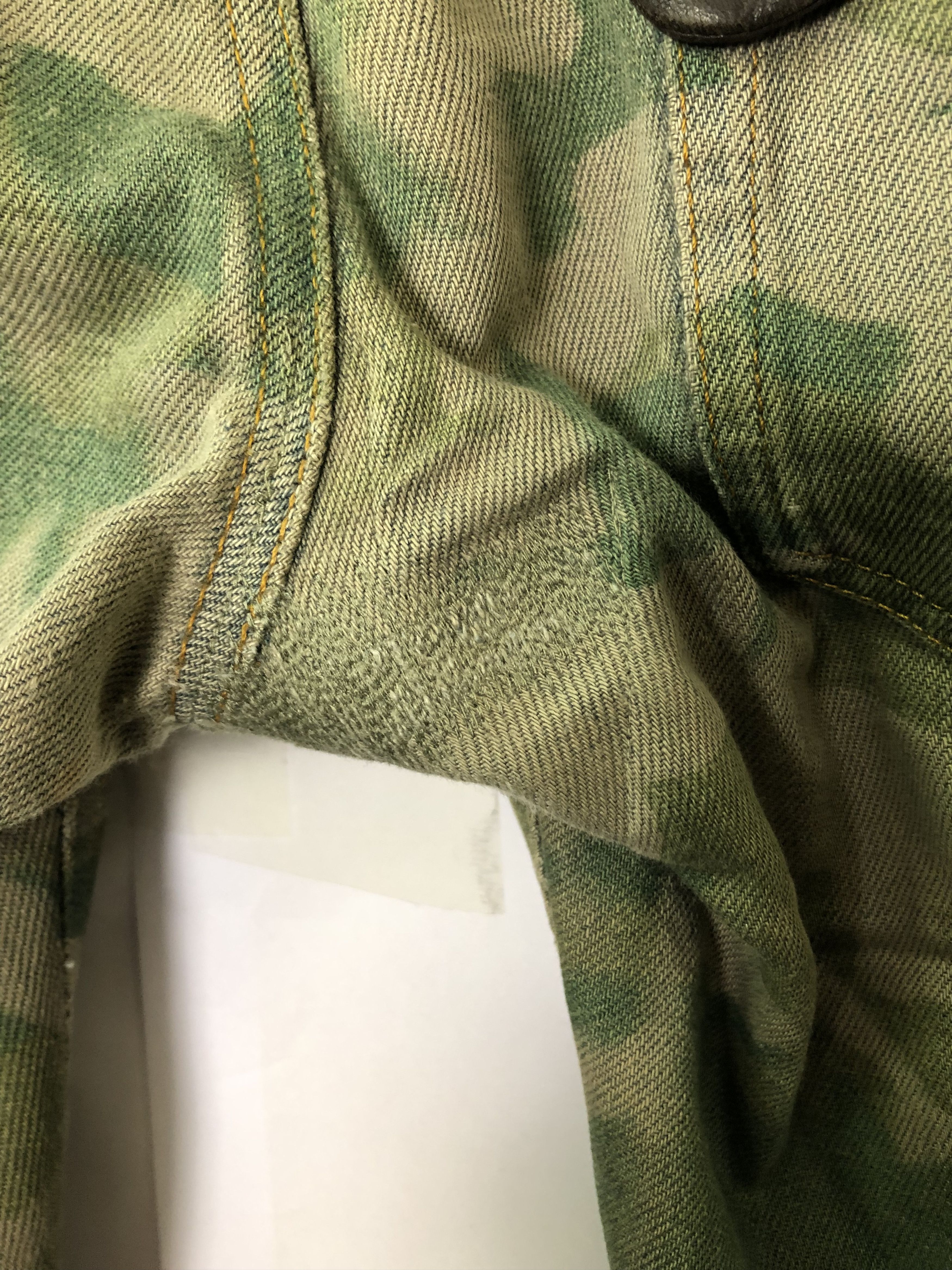 Dolce & Gabbana Dolce Gabbana Camo Denim Pants Size US 35 - 13 Thumbnail