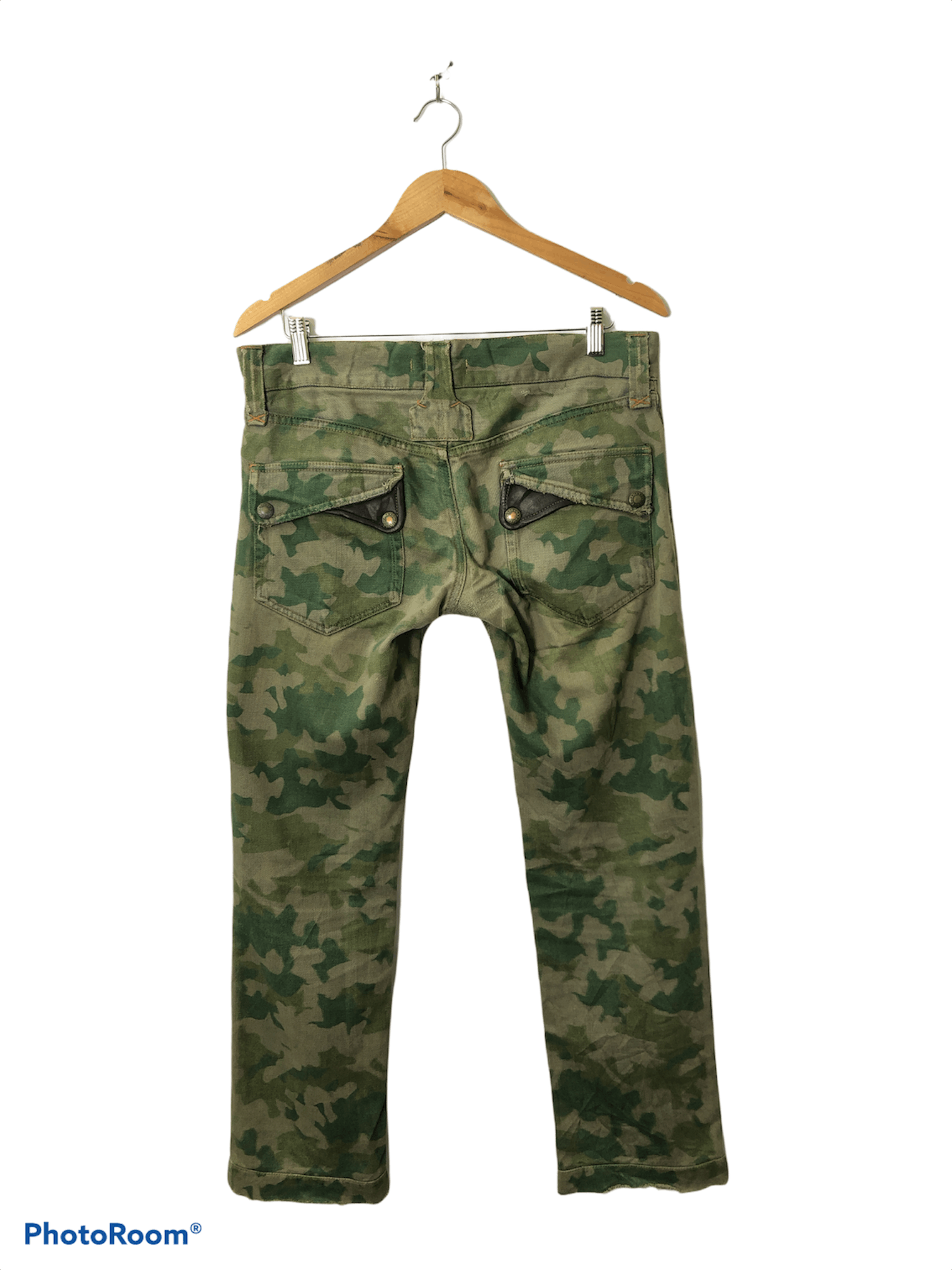 Dolce & Gabbana Dolce Gabbana Camo Denim Pants Size US 35 - 2 Thumbnail
