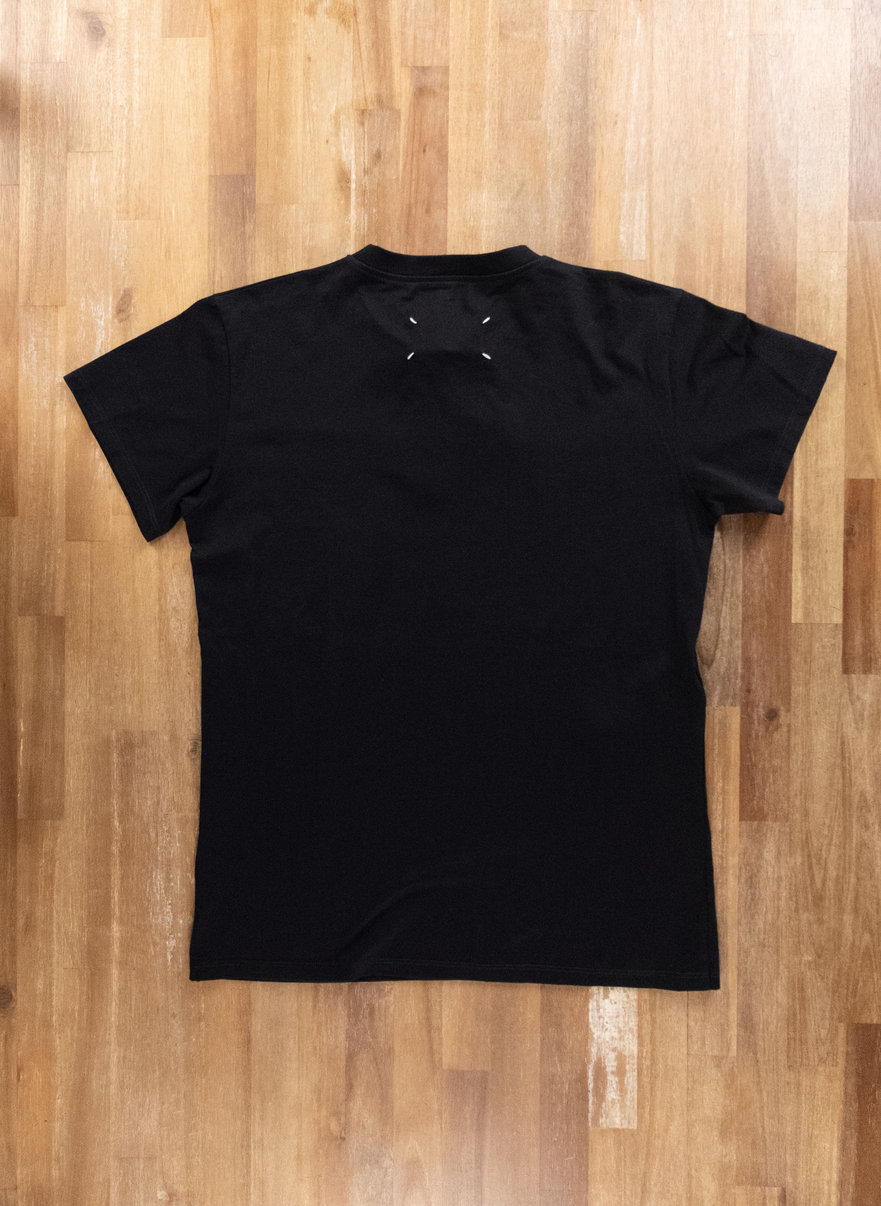 Maison Margiela MAISON MARTIN MARGIELA logo print black white t-shirt Medium Size M / US 6-8 / IT 42-44 - 8 Thumbnail