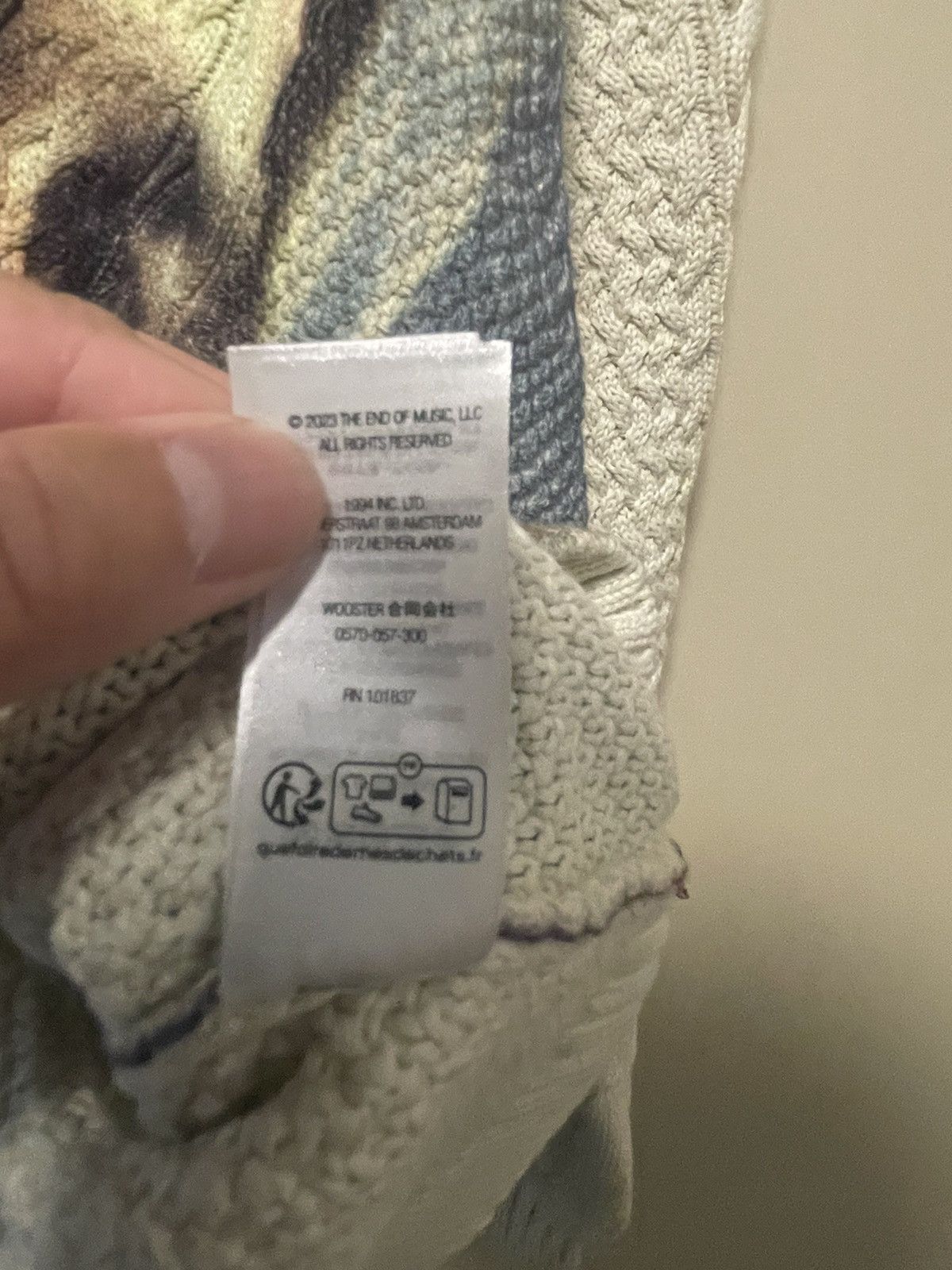 Supreme Supreme 2023SS Kurt cobain protrait sweater sz medium Size US M / EU 48-50 / 2 - 7 Thumbnail
