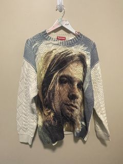 Kurt Cobain Supreme Sweater | Grailed