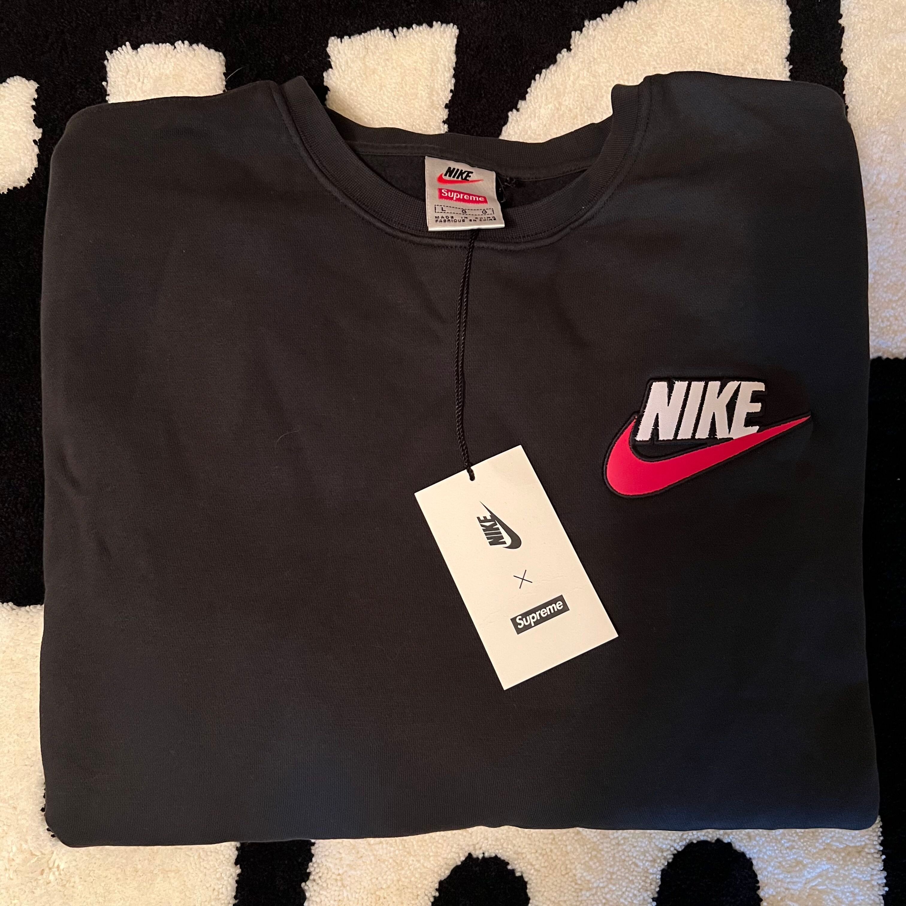 Supreme Nike Crewneck Black