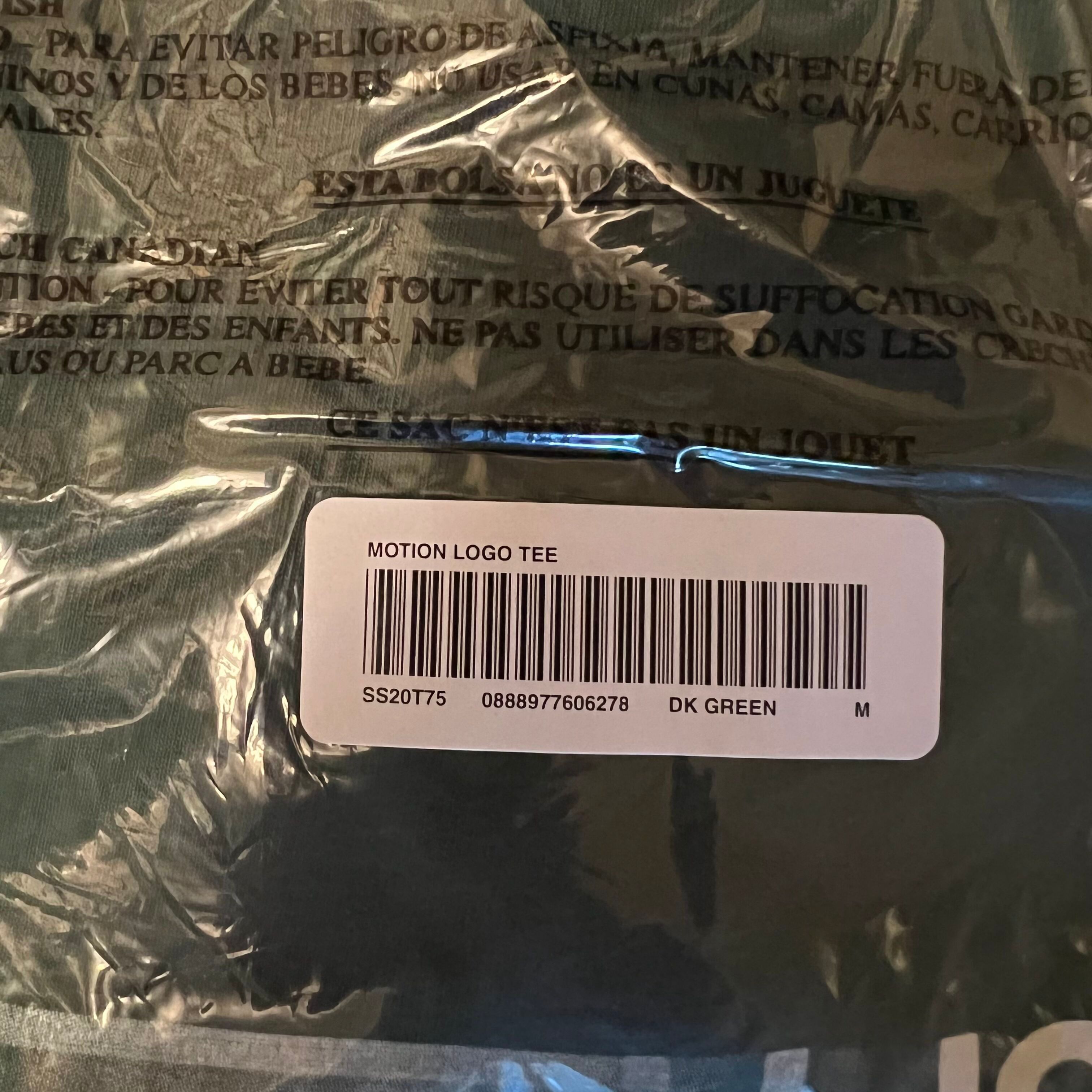 Supreme Supreme Motion Logo Tee (SS20) Dark Green | Grailed 