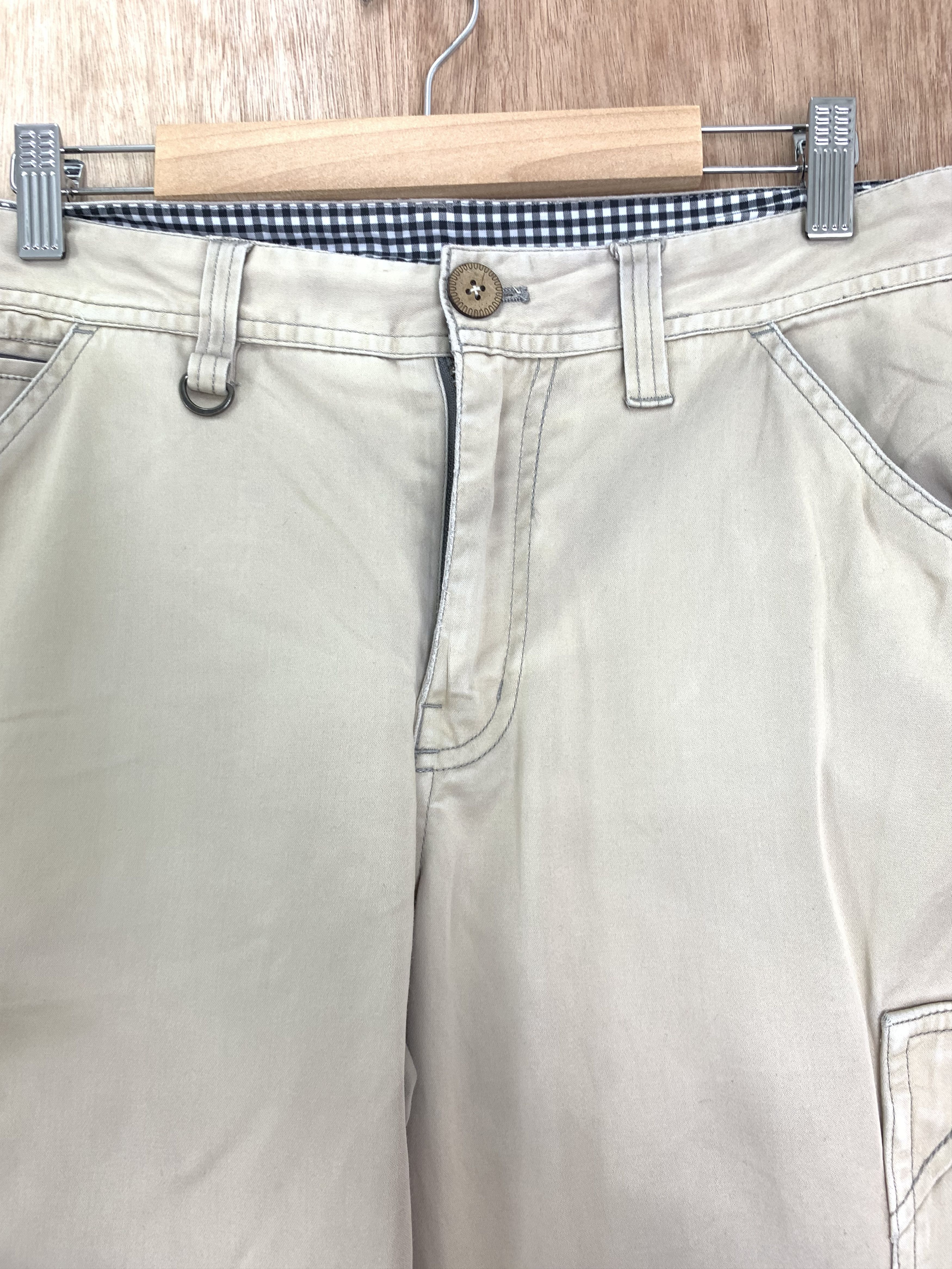 Japanese Brand Cargo Pants Mulitpocket Utilty Vintage Streetwear Size US 32 / EU 48 - 7 Thumbnail