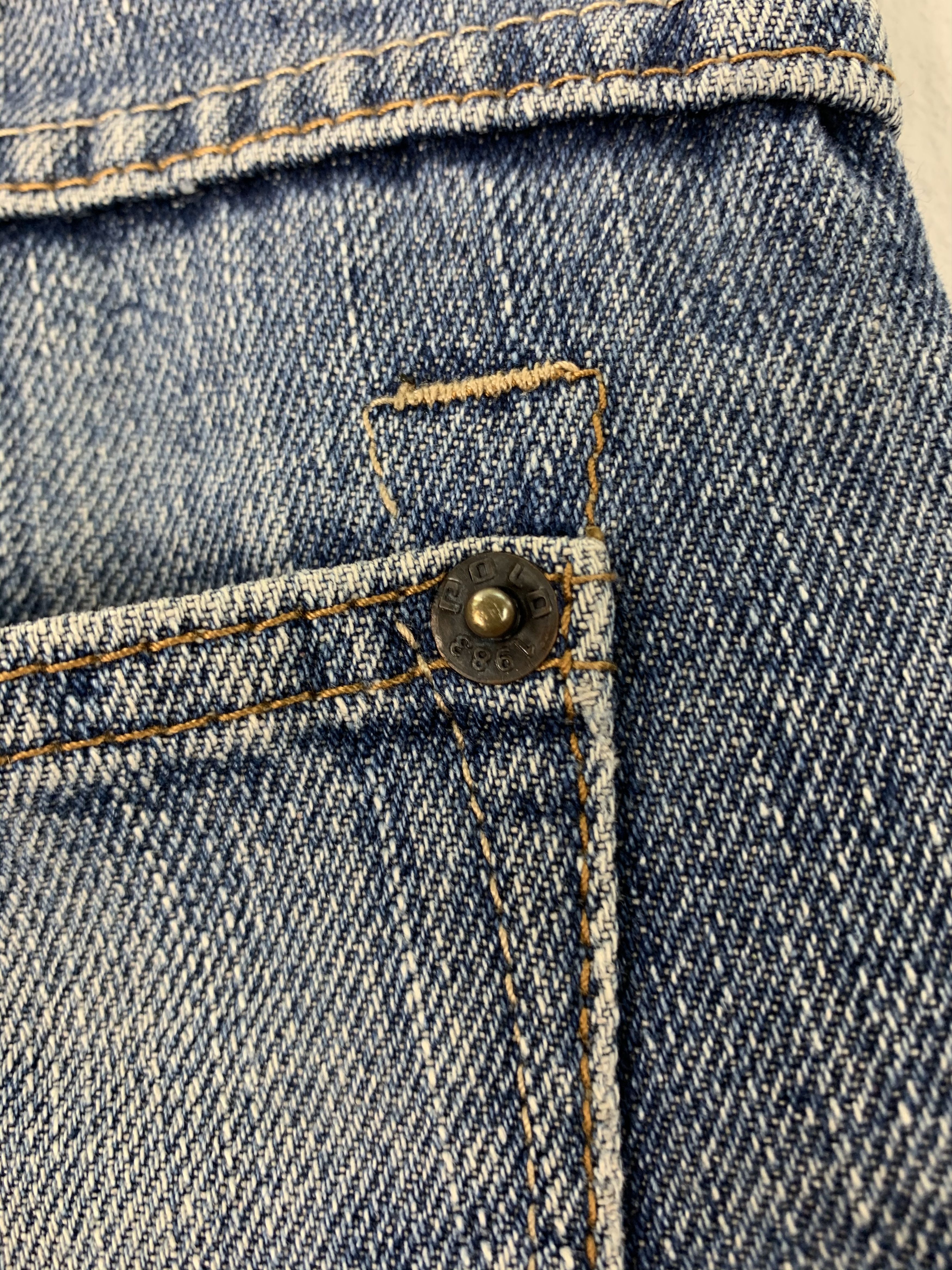 Polo Ralph Lauren 💥BUMP💥Polo Ralph Lauren Distressed Denim Japanese Branded Size US 32 / EU 48 - 14 Thumbnail