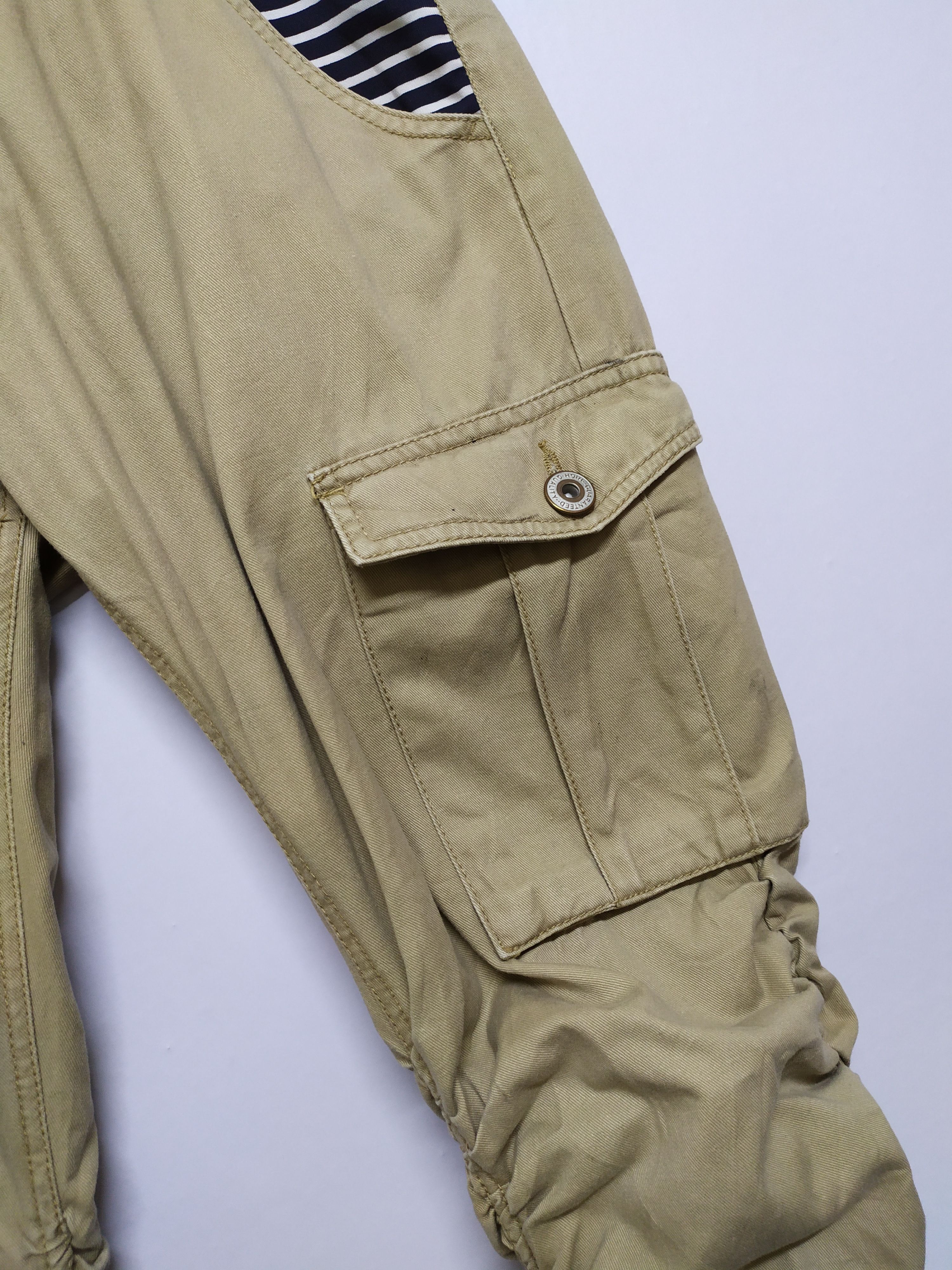 Japanese Brand VINTAGE PUNK STYLE SPRING LEG CARGO PANTS Size US 30 / EU 46 - 9 Thumbnail