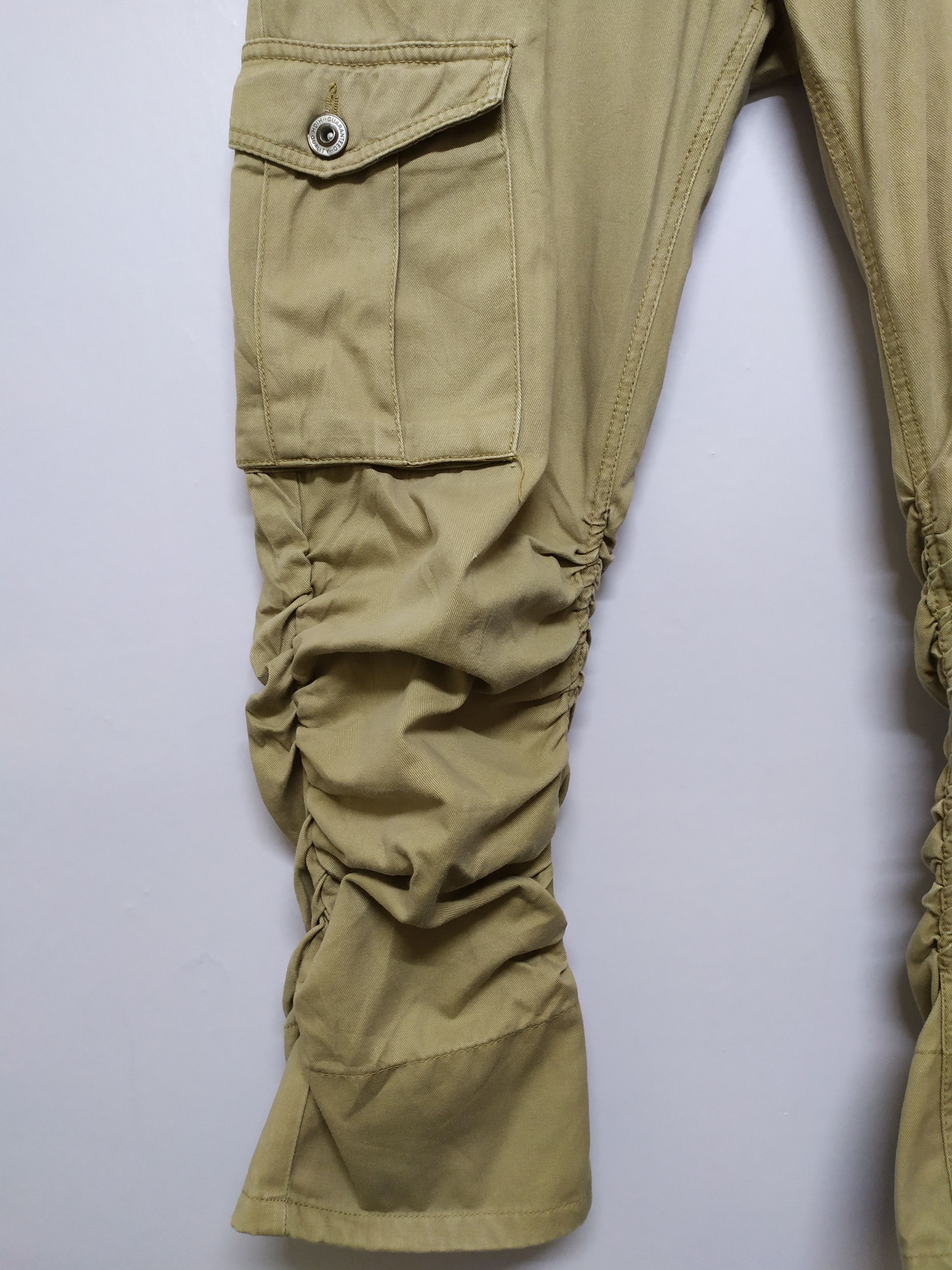 Japanese Brand VINTAGE PUNK STYLE SPRING LEG CARGO PANTS Size US 30 / EU 46 - 2 Thumbnail
