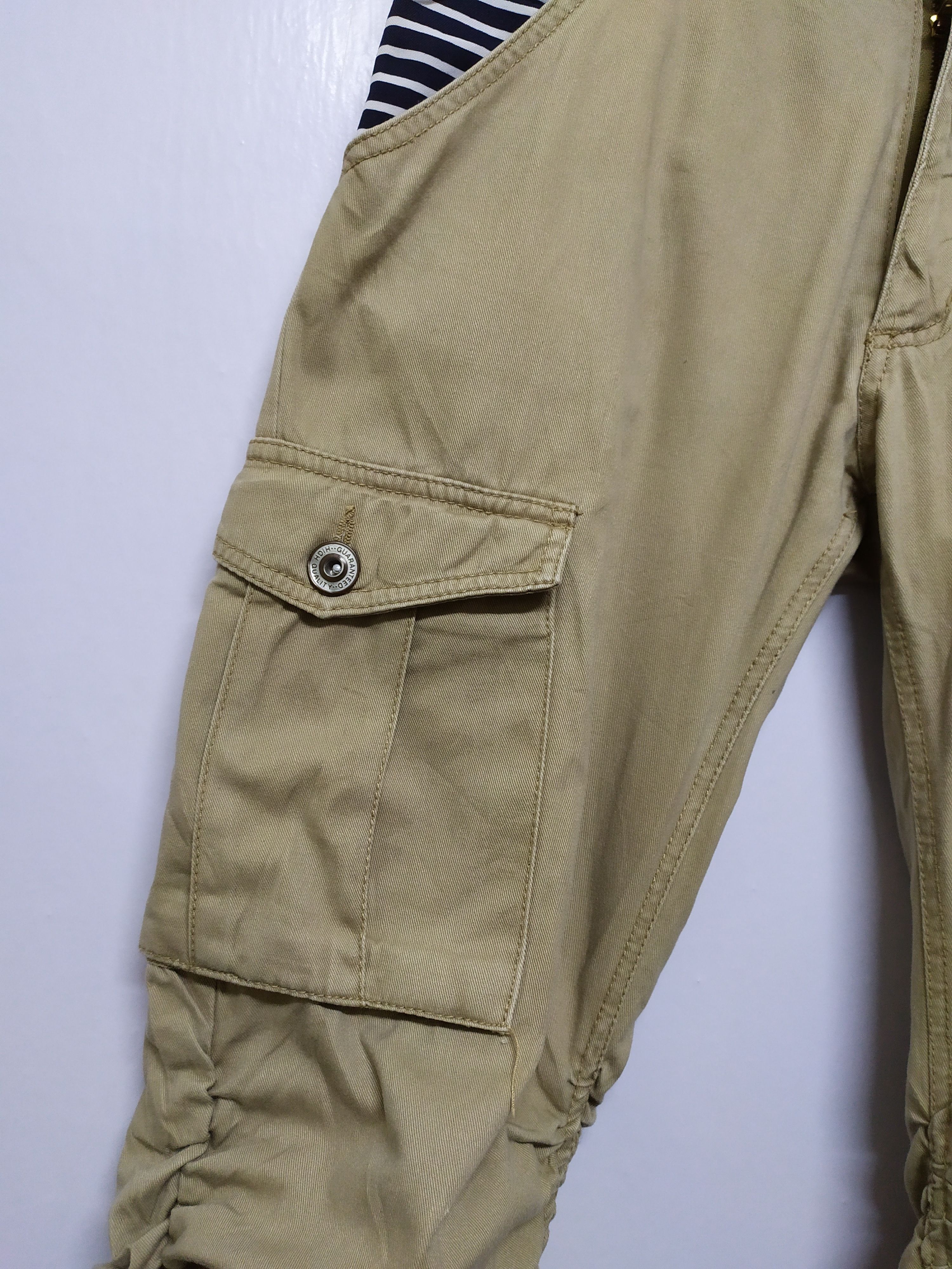 Japanese Brand VINTAGE PUNK STYLE SPRING LEG CARGO PANTS Size US 30 / EU 46 - 8 Thumbnail