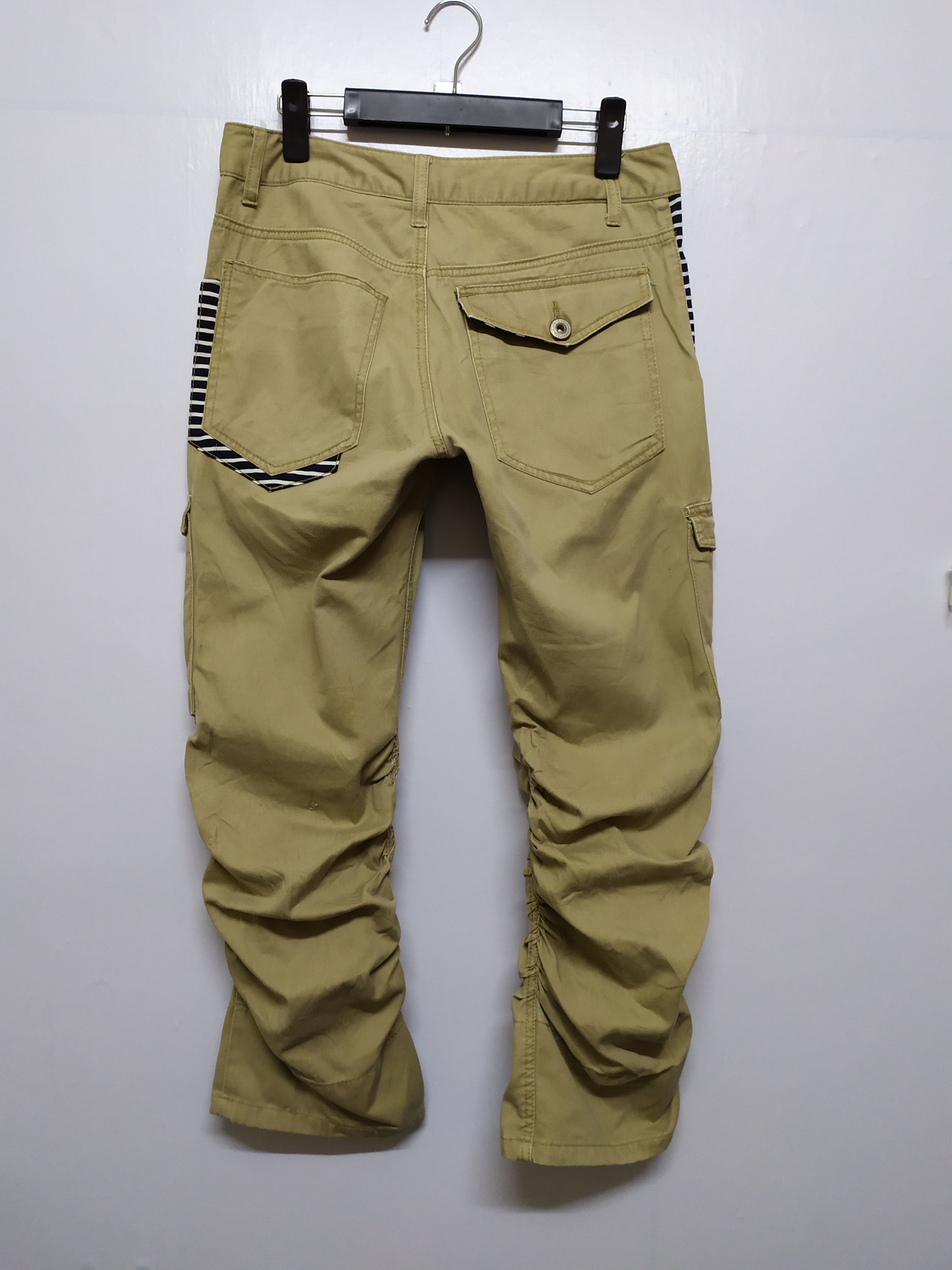 Japanese Brand VINTAGE PUNK STYLE SPRING LEG CARGO PANTS Size US 30 / EU 46 - 12 Thumbnail