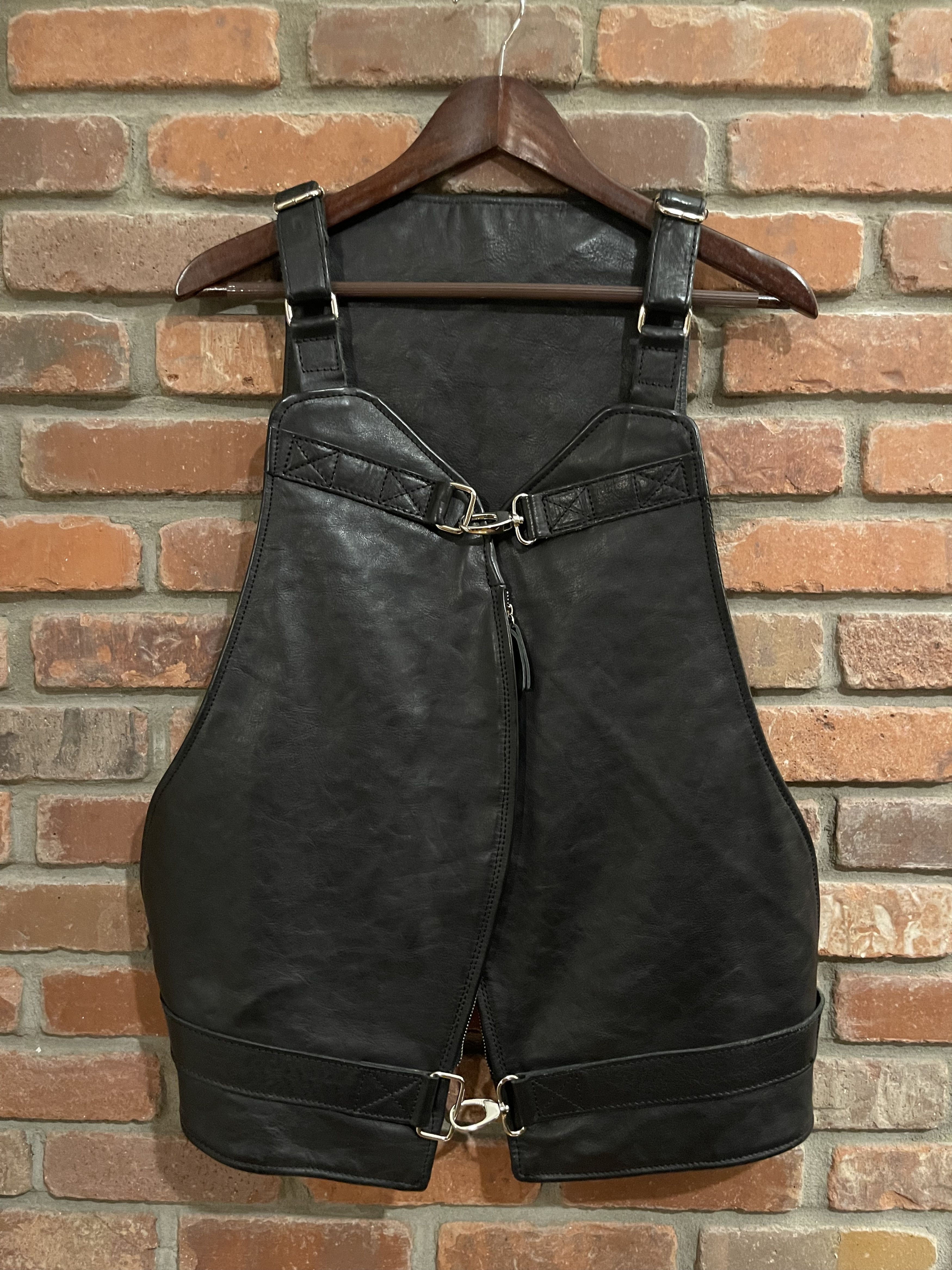 Leather Strap Vest