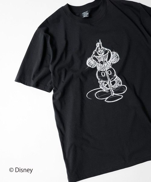 Number (N)ine number nine MICKEY MOUSE DRAWING OS T-SHIRT tee Size US M / EU 48-50 / 2 - 3 Thumbnail