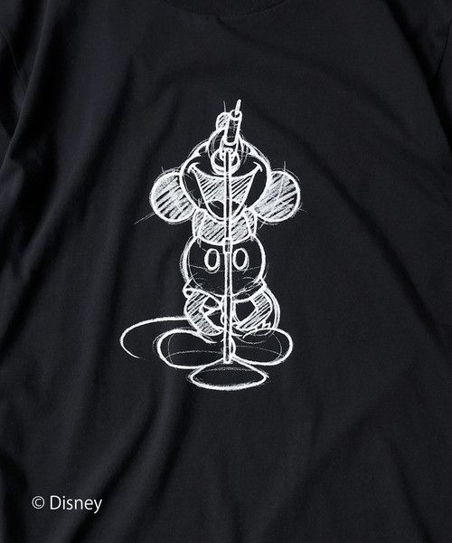 Number (N)ine number nine MICKEY MOUSE DRAWING OS T-SHIRT tee Size US M / EU 48-50 / 2 - 4 Thumbnail