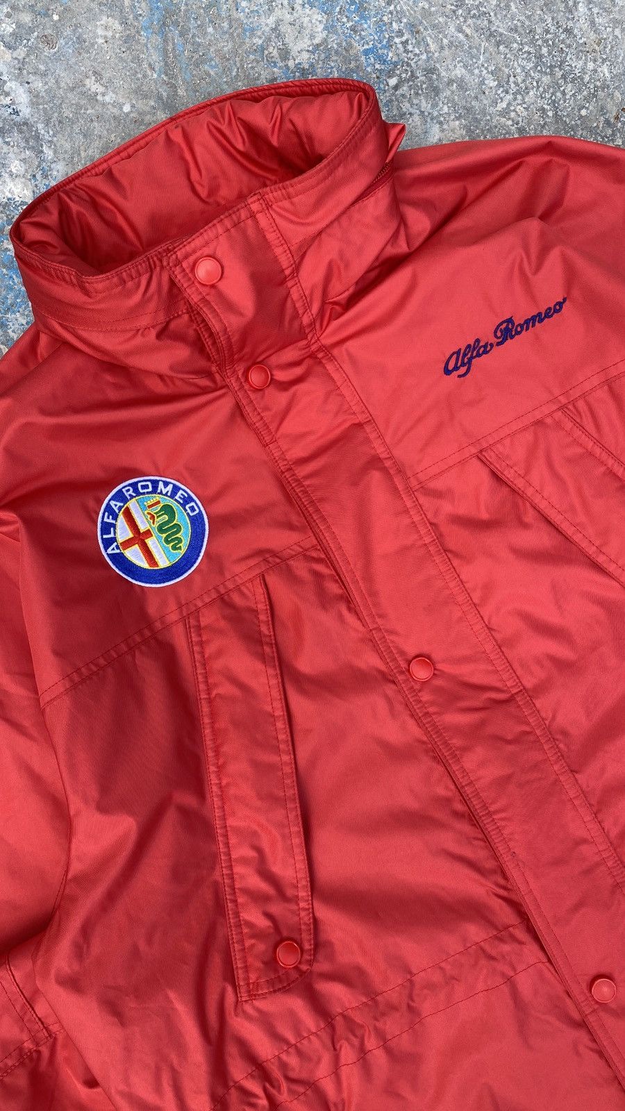 Ferrari Vintage Alfa Romeo Corse Racing Parka Jacket F 1 Size US L / EU 52-54 / 3 - 5 Thumbnail