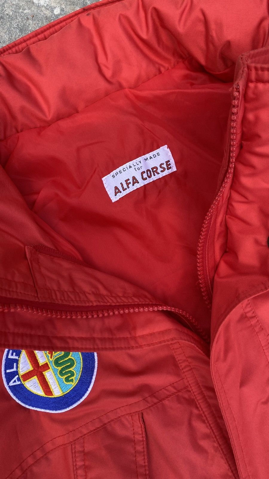 Ferrari Vintage Alfa Romeo Corse Racing Parka Jacket F 1 Size US L / EU 52-54 / 3 - 6 Thumbnail