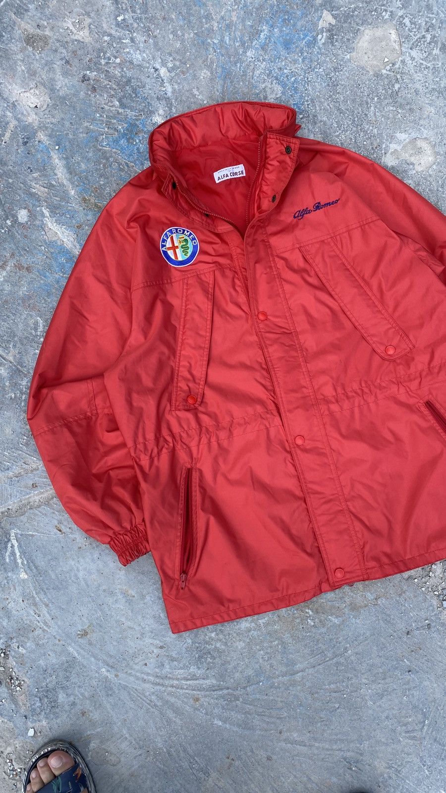 Ferrari Vintage Alfa Romeo Corse Racing Parka Jacket F 1 Size US L / EU 52-54 / 3 - 4 Thumbnail