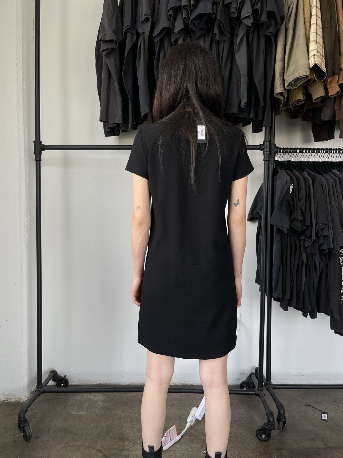 Balenciaga Silk Blend Dress by Nicholas Ghesquiere Size XS / US 0-2 / IT 36-38 - 4 Thumbnail
