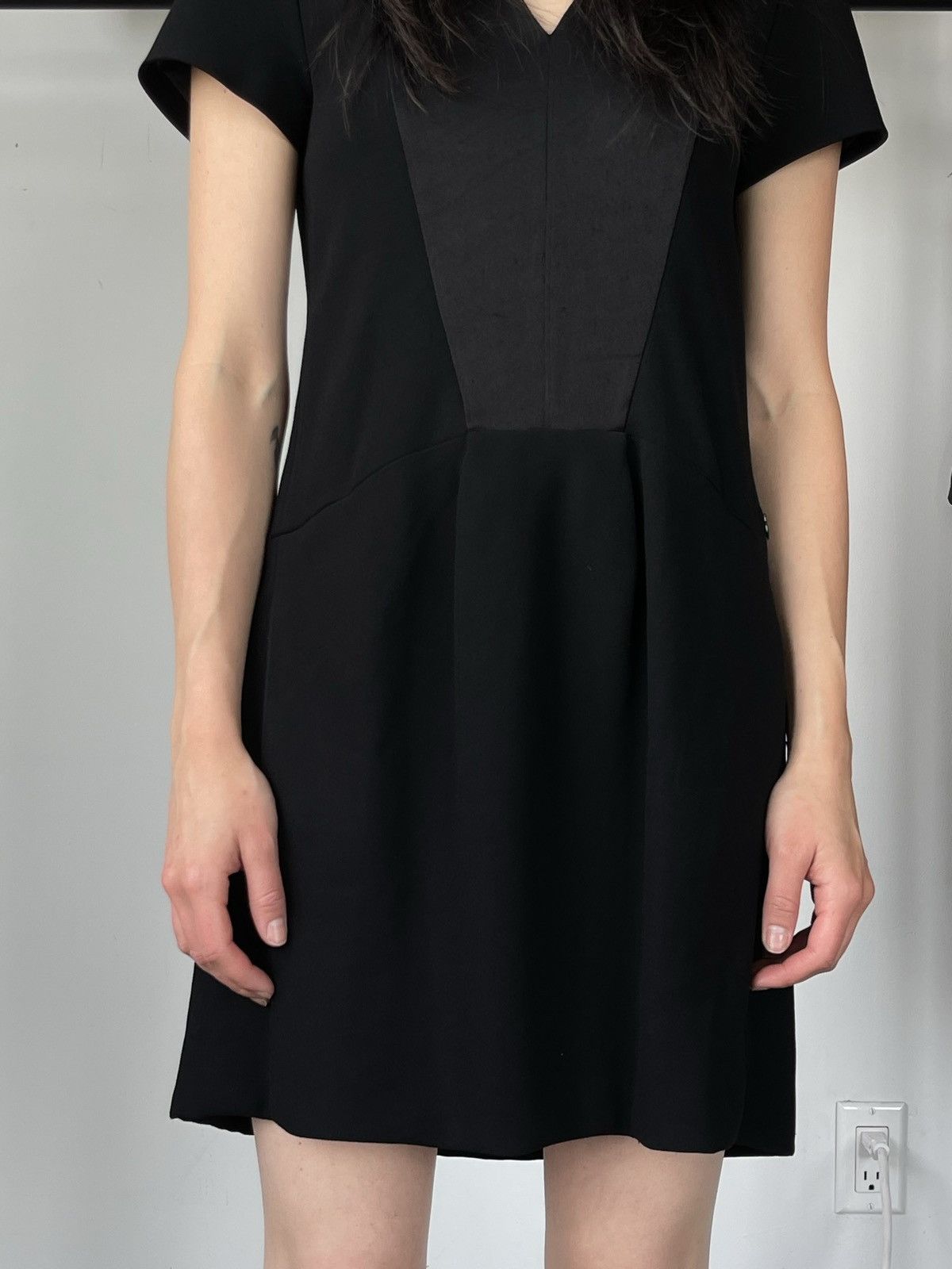 Balenciaga Silk Blend Dress by Nicholas Ghesquiere Size XS / US 0-2 / IT 36-38 - 2 Thumbnail