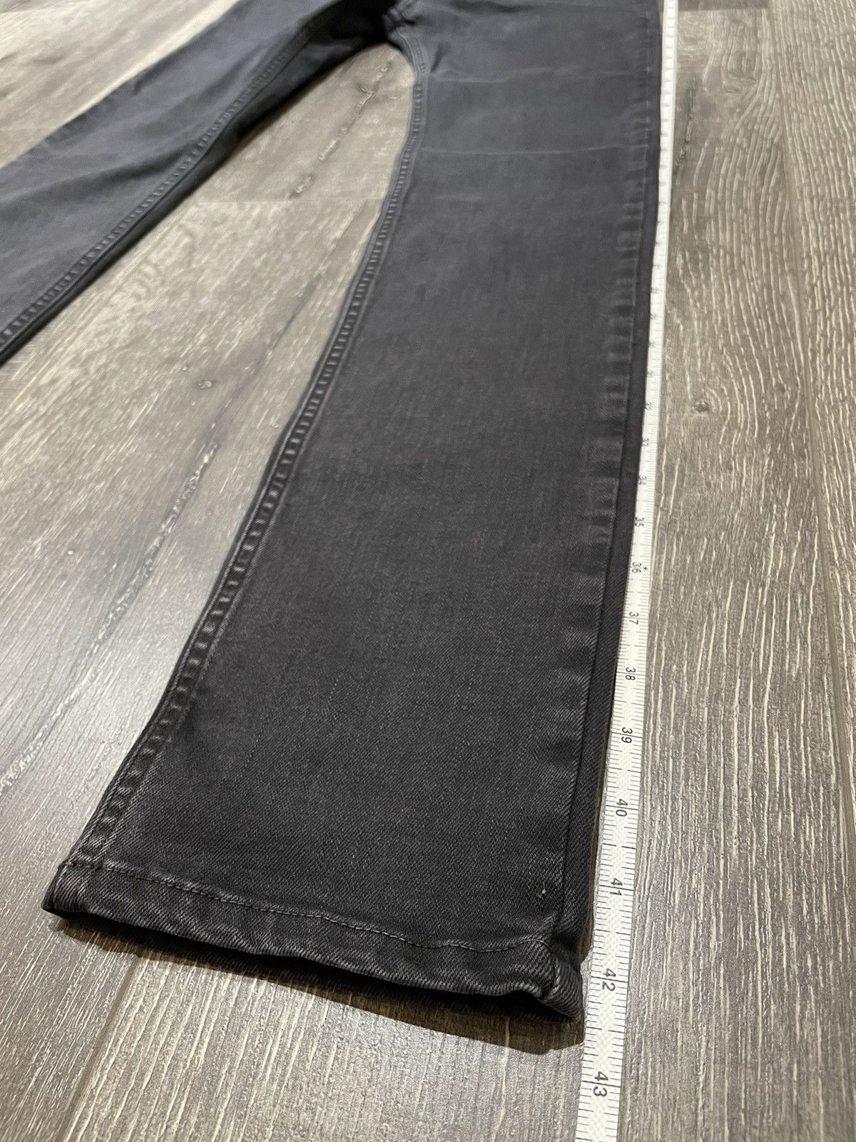 Balenciaga BALENCIAGA SkinnyJeans Denim Pants Washed Black Size US 28 / EU 44 - 10 Thumbnail
