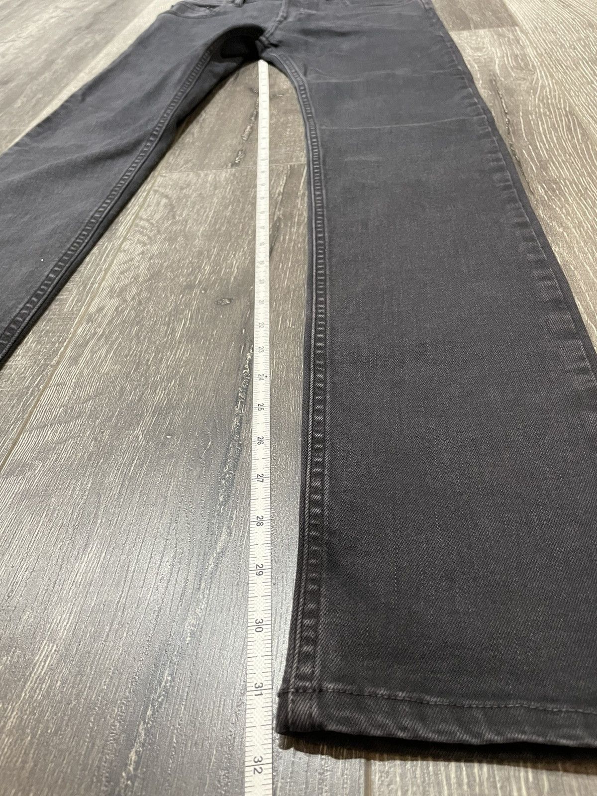 Balenciaga BALENCIAGA SkinnyJeans Denim Pants Washed Black Size US 28 / EU 44 - 9 Thumbnail