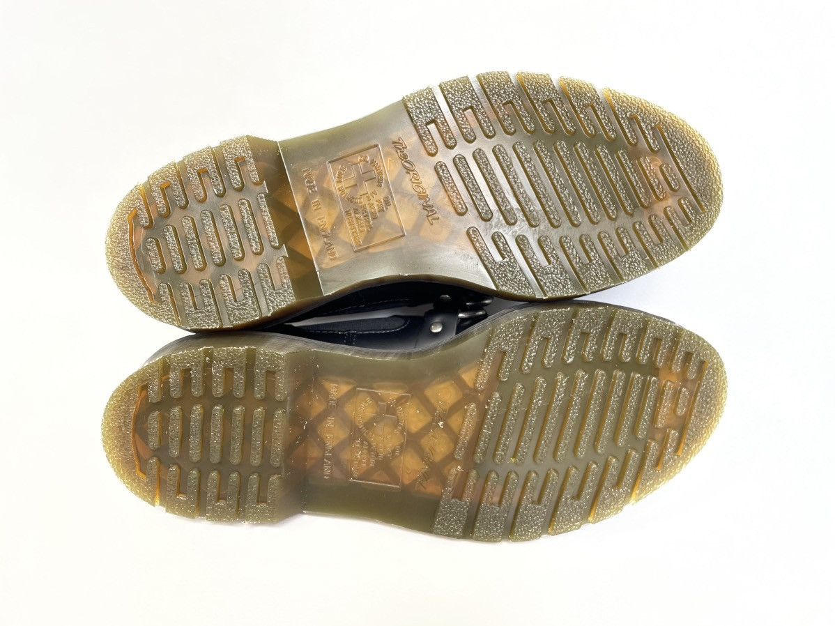 Comme des Garcons × Dr. Martens Black Leather ‘Harvey’ Strap Shoes Size US 7.5 / EU 40-41 - 12 Thumbnail