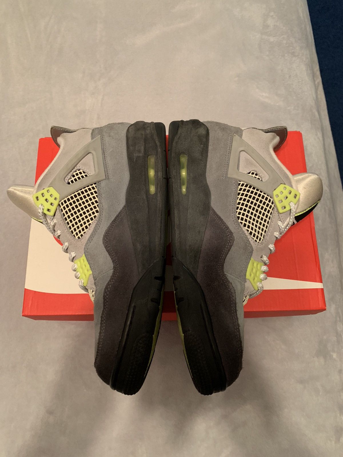 Jordan Brand Jordan 4 Retro SE Neon 95 Size 10.5 Size US 10.5 / EU 43-44 - 4 Thumbnail