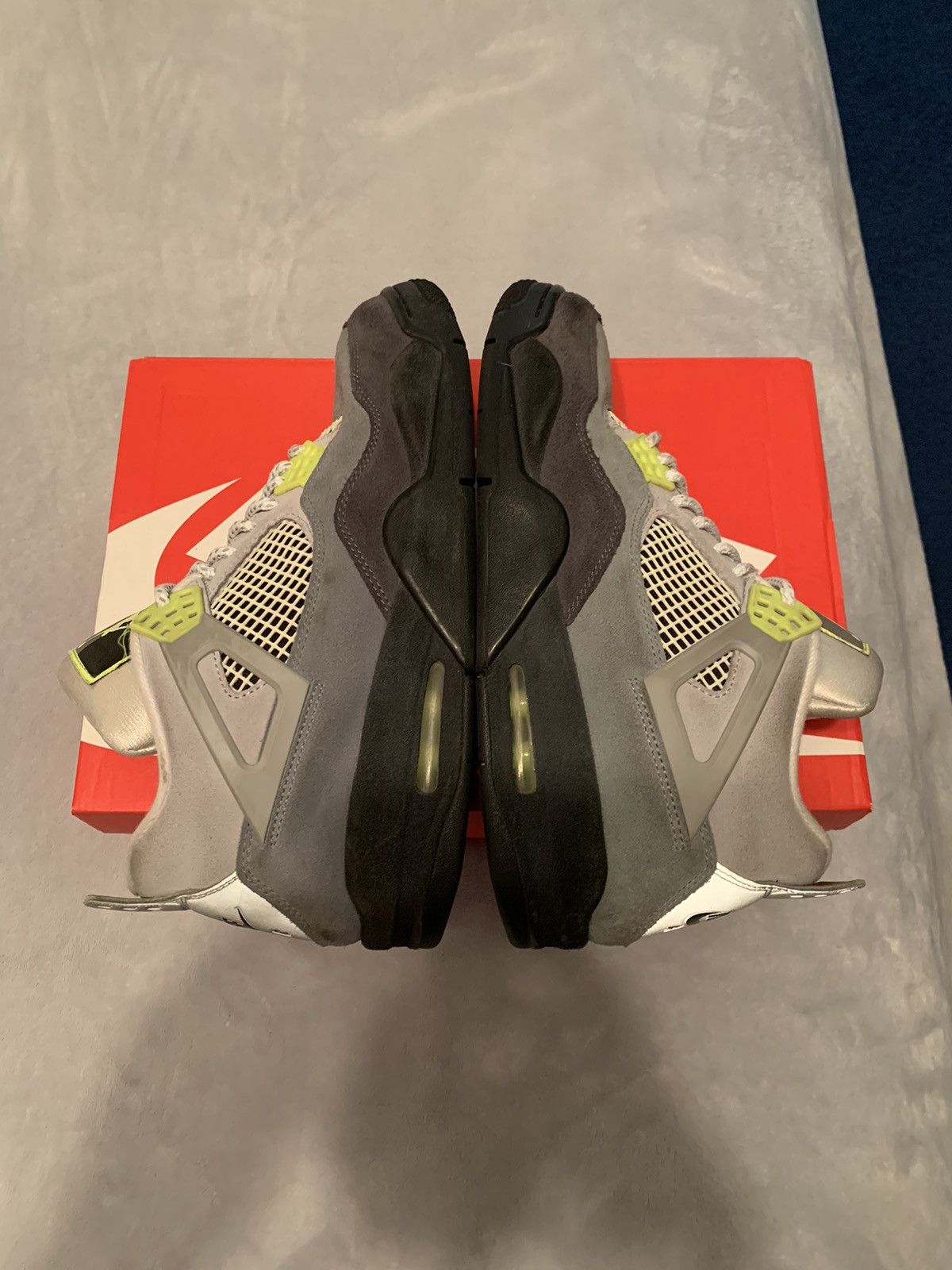 Jordan Brand Jordan 4 Retro SE Neon 95 Size 10.5 Size US 10.5 / EU 43-44 - 3 Thumbnail