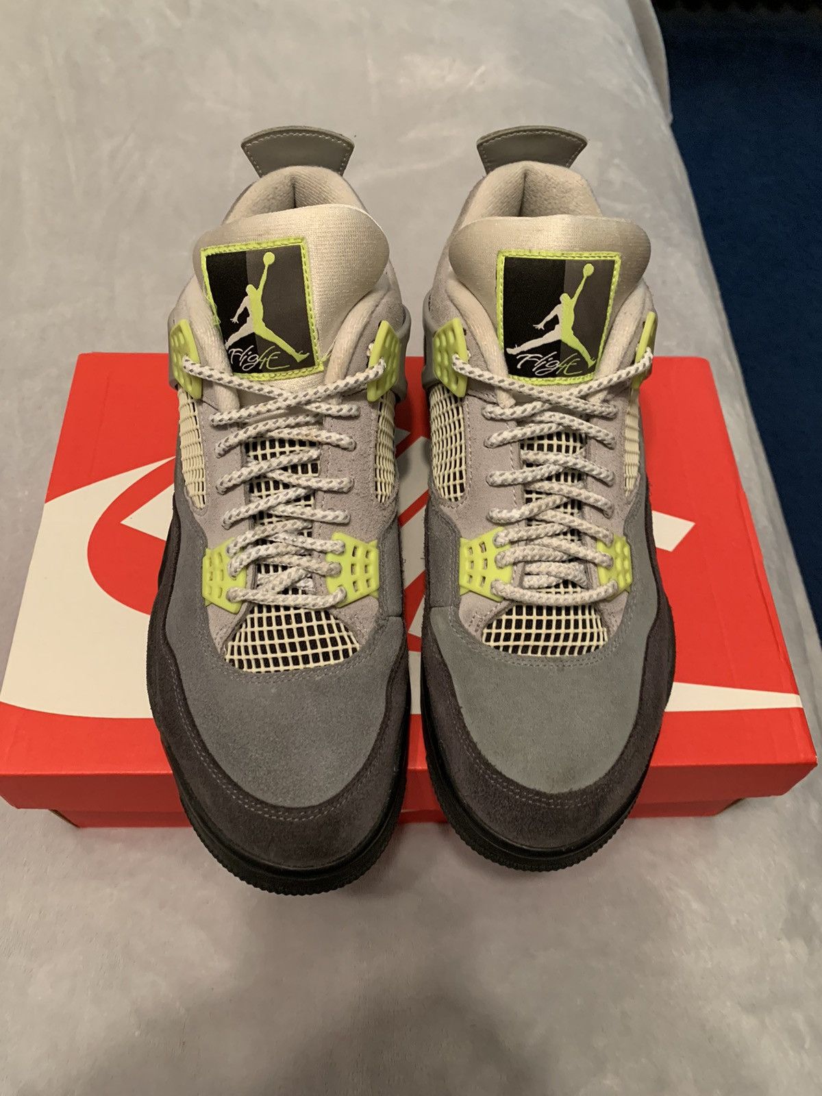 Jordan Brand Jordan 4 Retro SE Neon 95 Size 10.5 Size US 10.5 / EU 43-44 - 2 Thumbnail