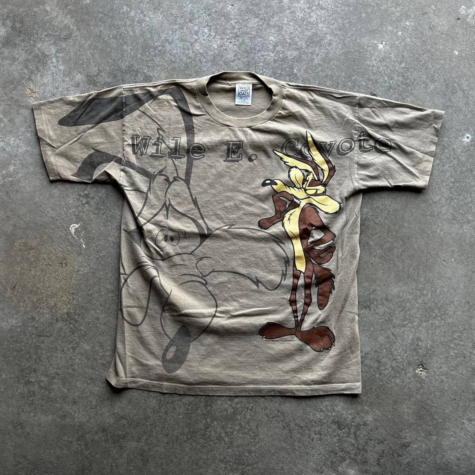 Vintage Vintage Wiley the Coyote Looney Tunes T Shirt | Grailed